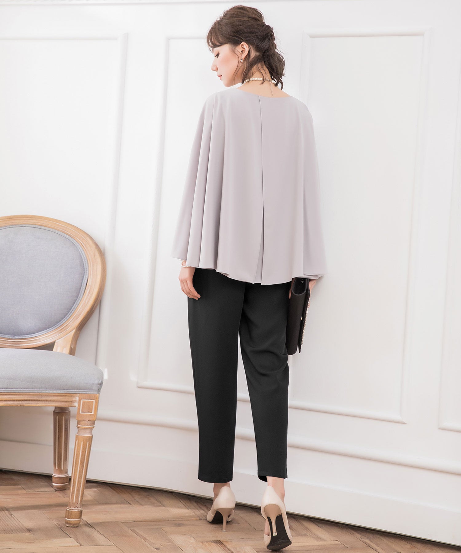 3WAYパンツドレスcy88151 グレー