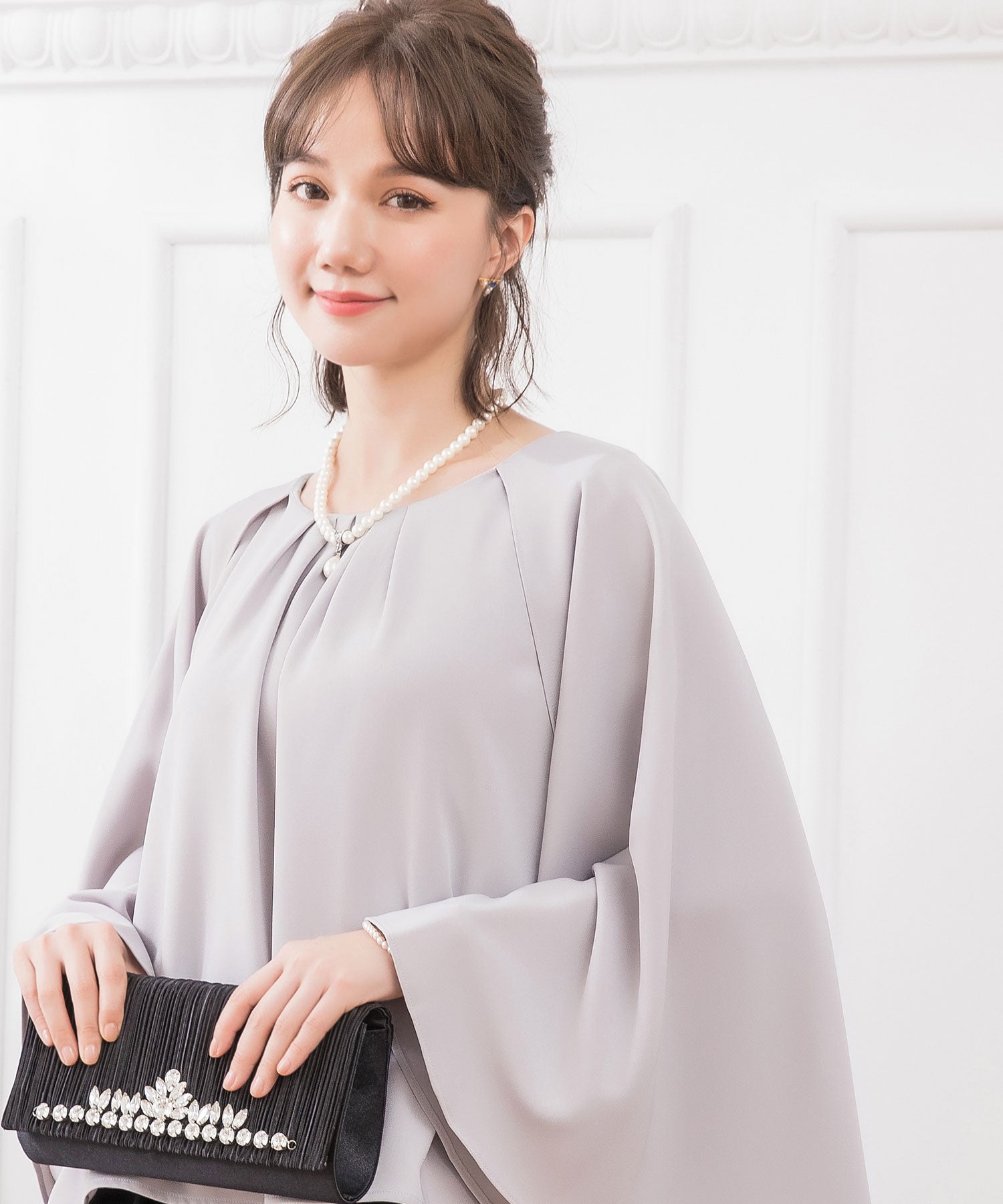 3WAYパンツドレスcy88151 グレー