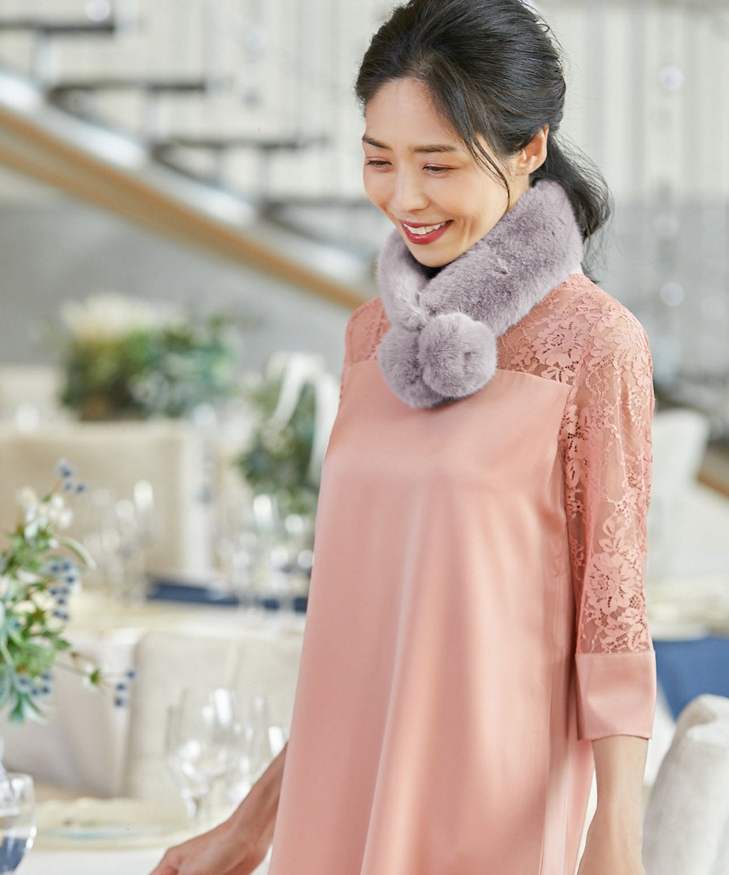 エコファーポンポンティペット【結婚式】【パーティー】cy88390