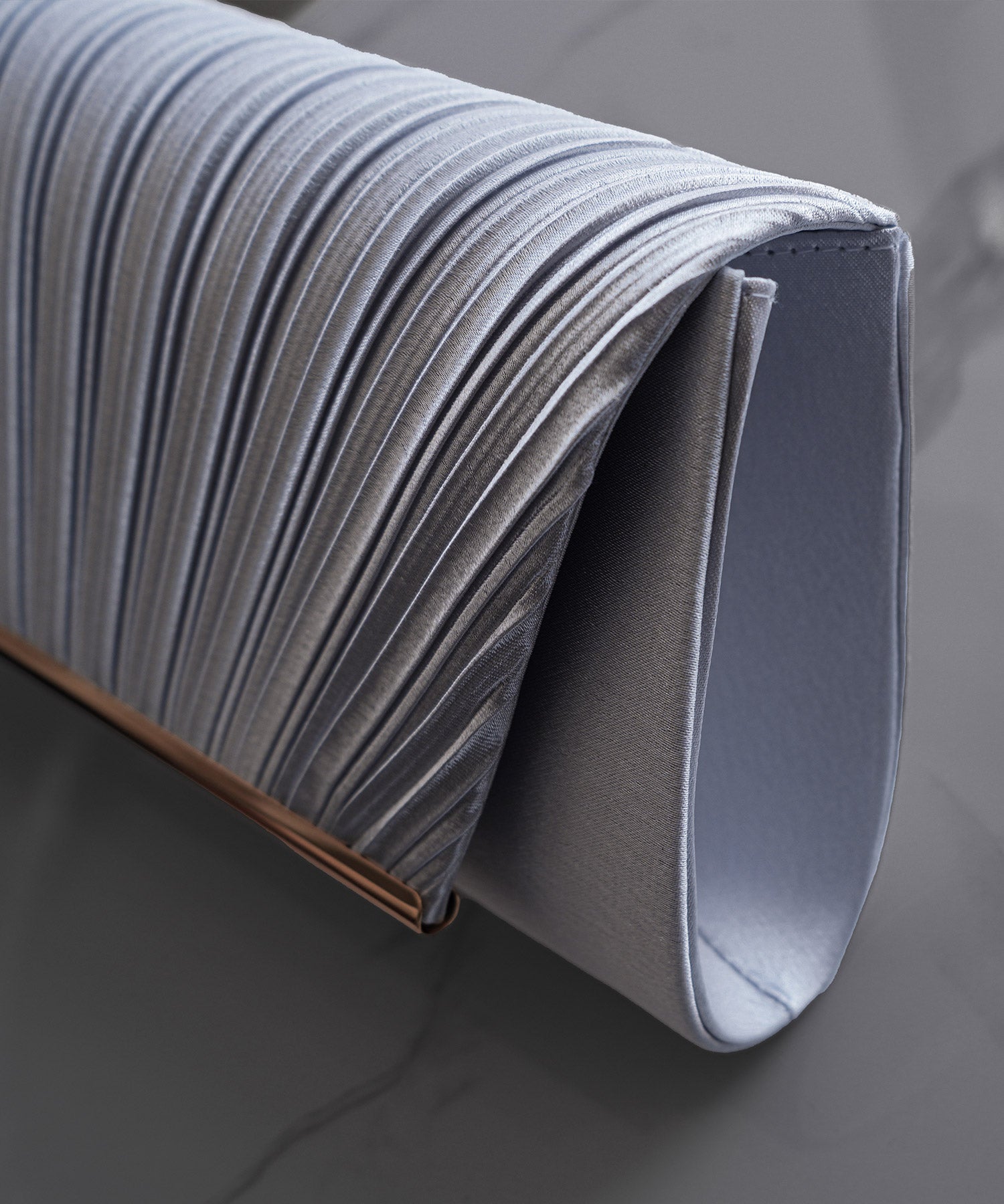 プリーツサテンパーティークラッチバッグcyb5587