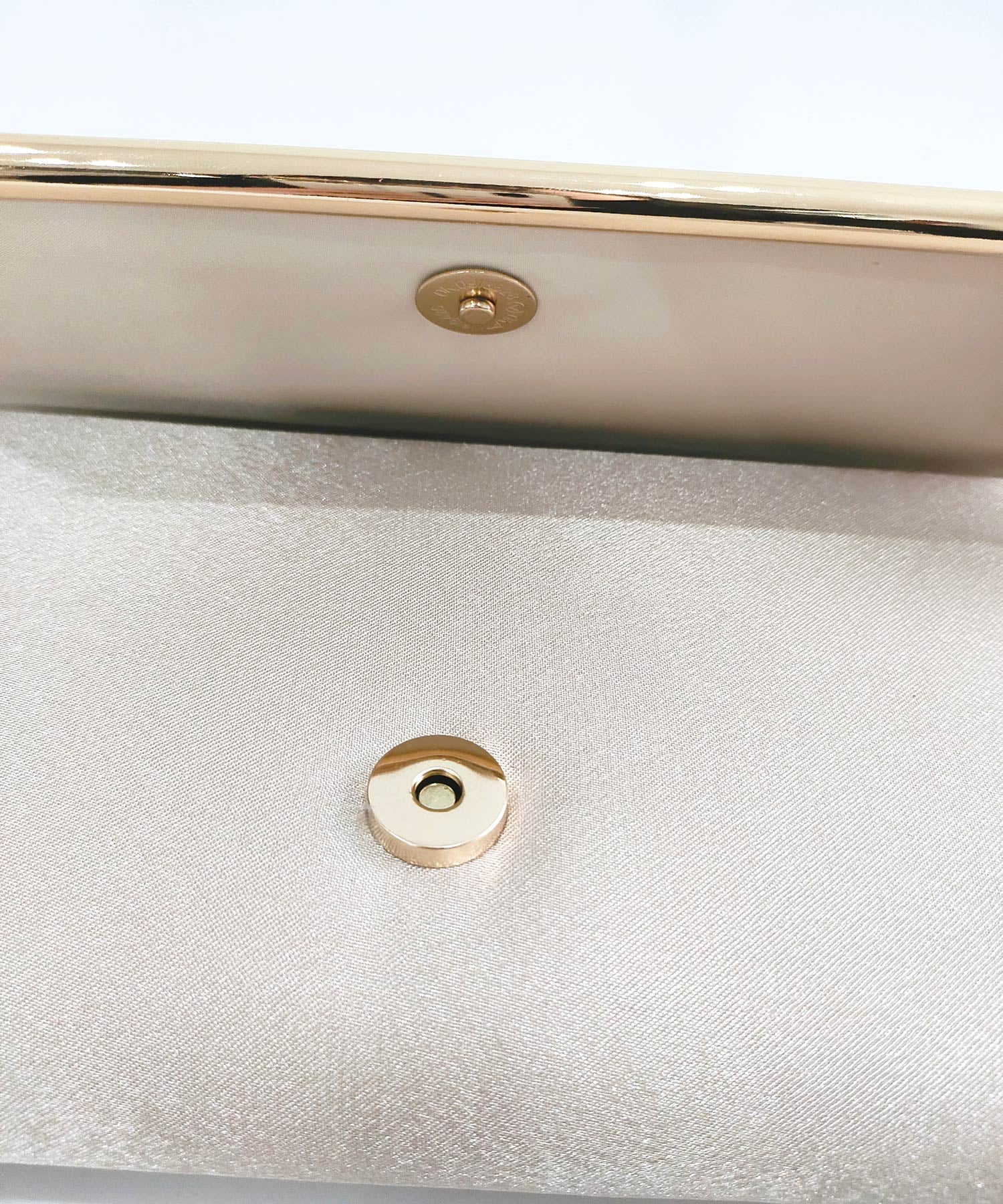 プリーツサテンパーティークラッチバッグcyb5587