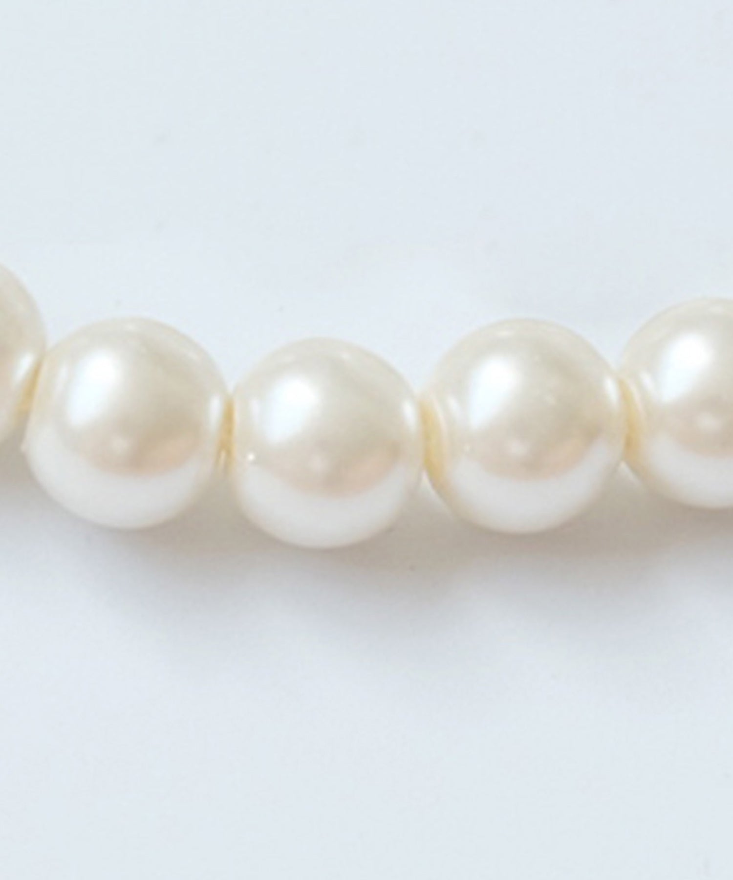 定番&シンプルデザインのフェイクパールネックレスcyl002