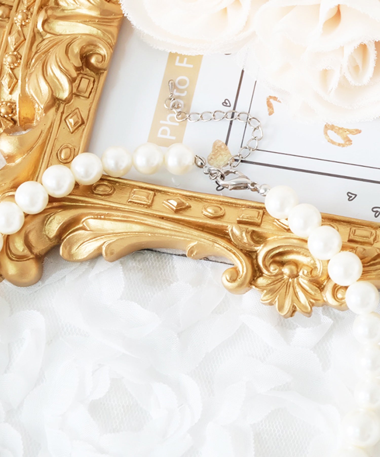 フェイクパールネックレスcyl008