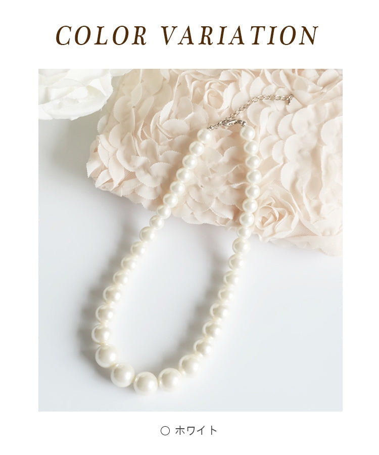 フェイクパールネックレスcyl008