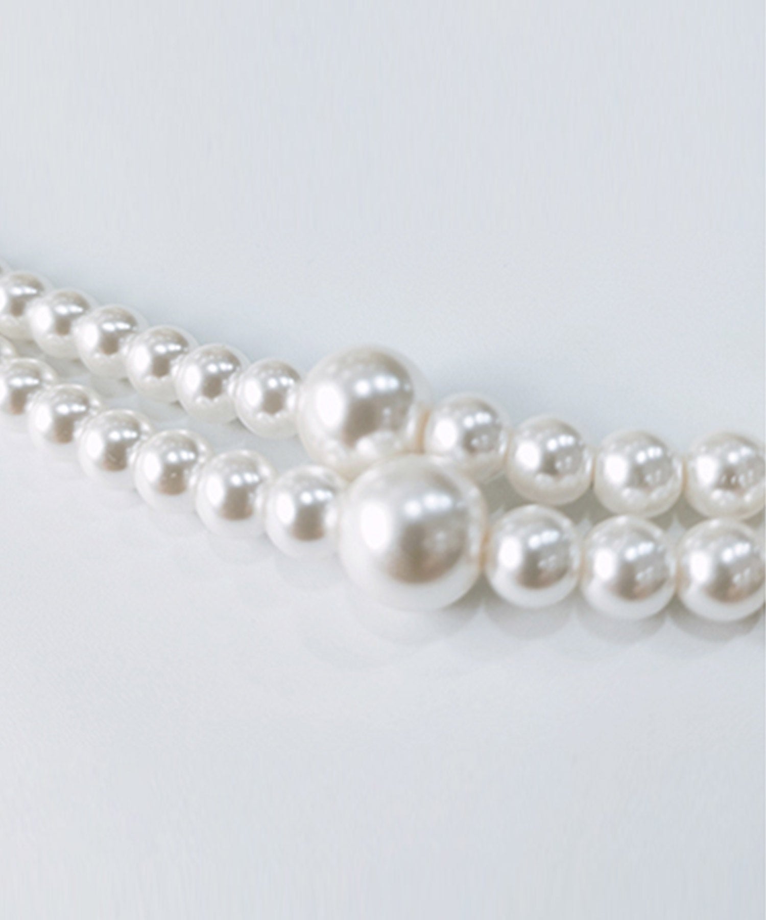 ロングフェイクパールネックレス【結婚式】【セレモニー】【パーティー】cyl028