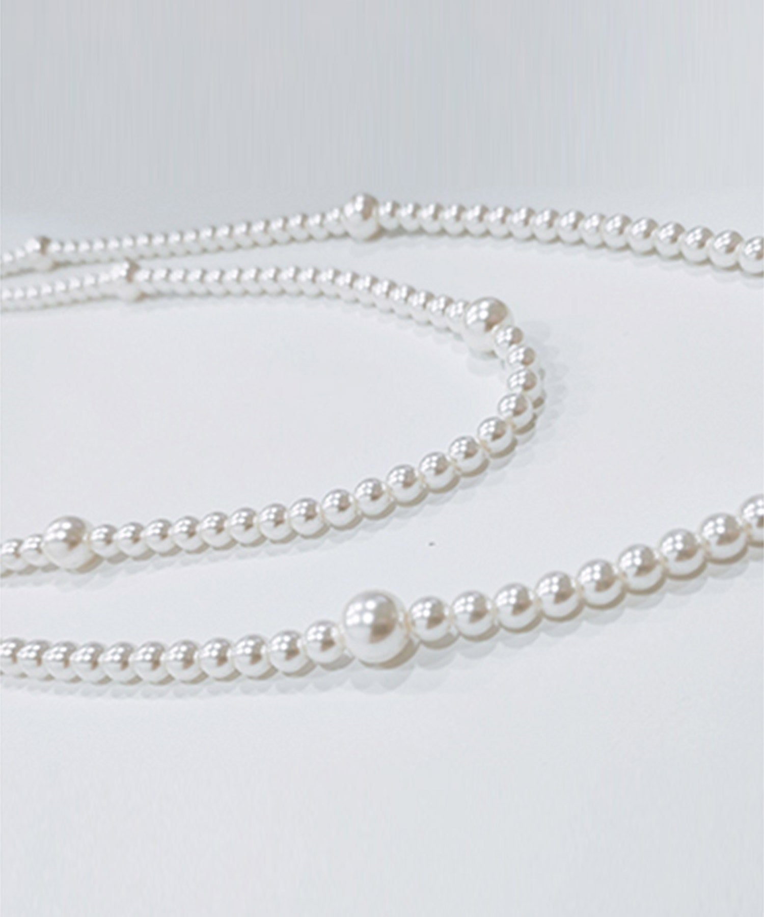 ロングフェイクパールネックレス【結婚式】【セレモニー】【パーティー】cyl028