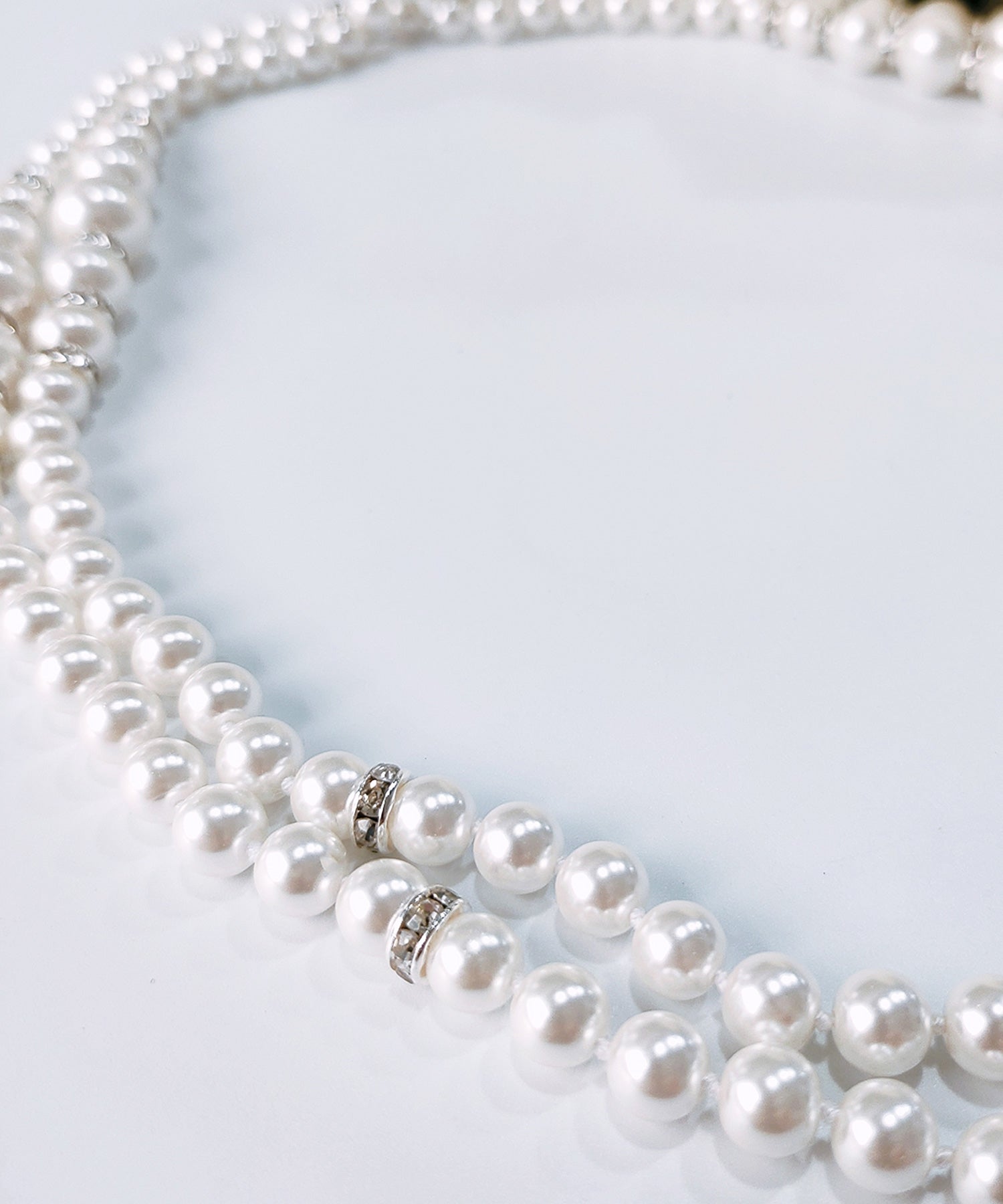 フェイクパールロングネックレスcyl032