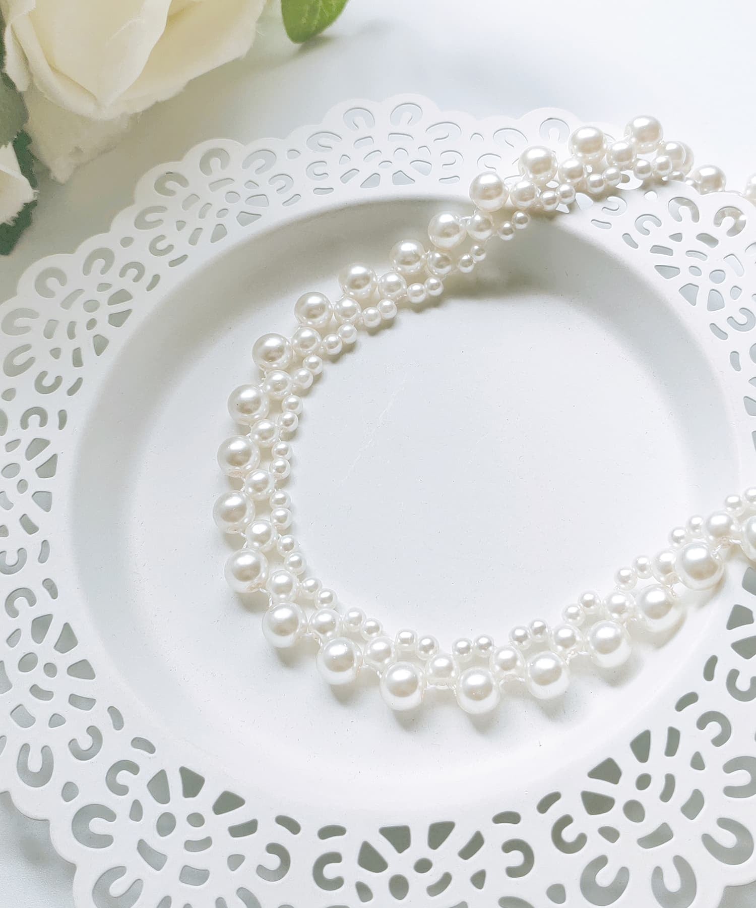 ネックレス パール フェイクパール 大粒 結婚式cyl050