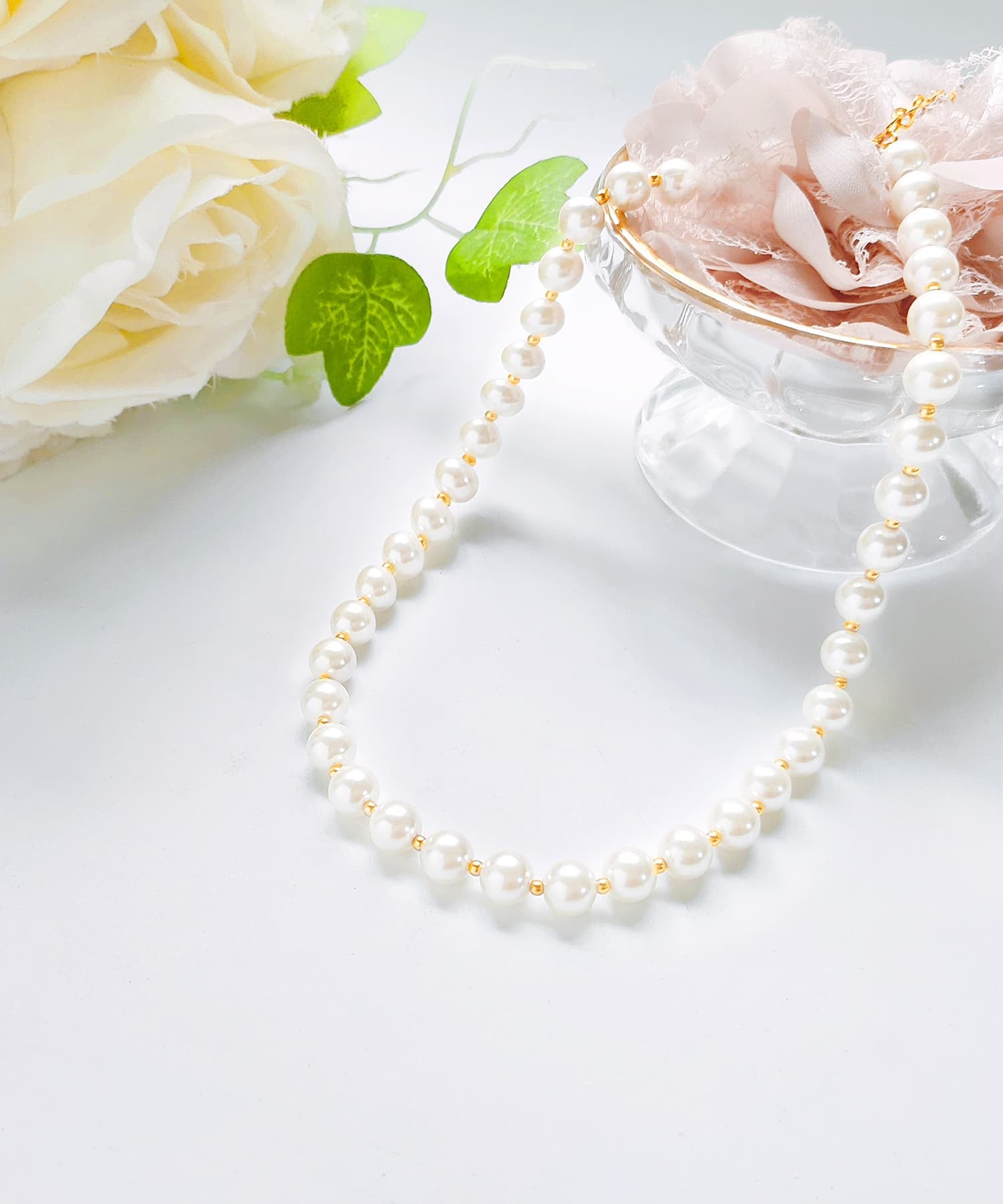 パールネックレス フェイクパール 結婚式cyl051