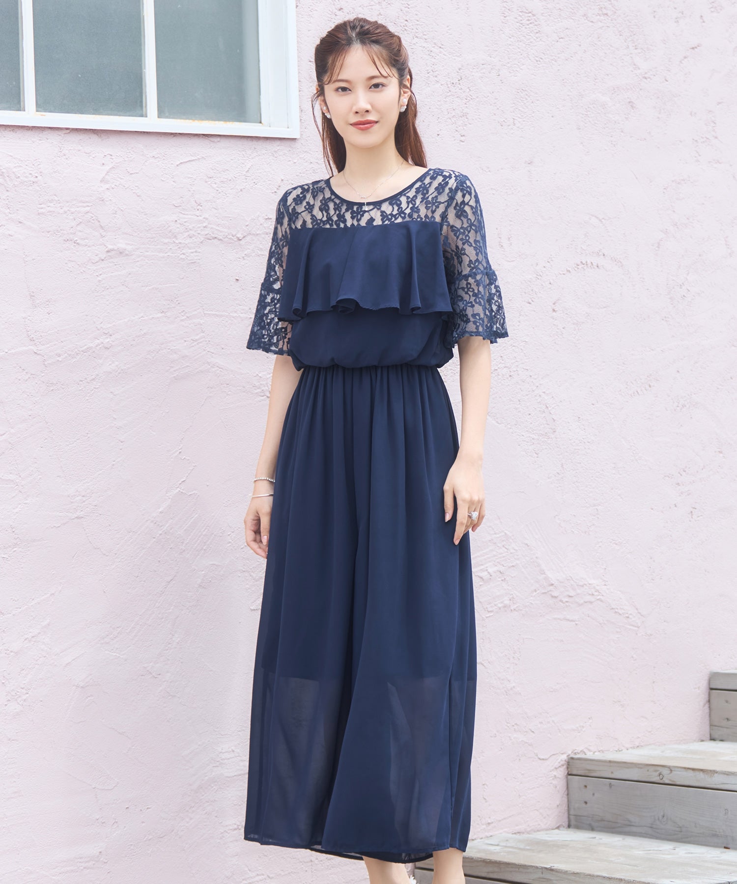 パーティー 結婚式 パンツドレス オールインワンdsh0108