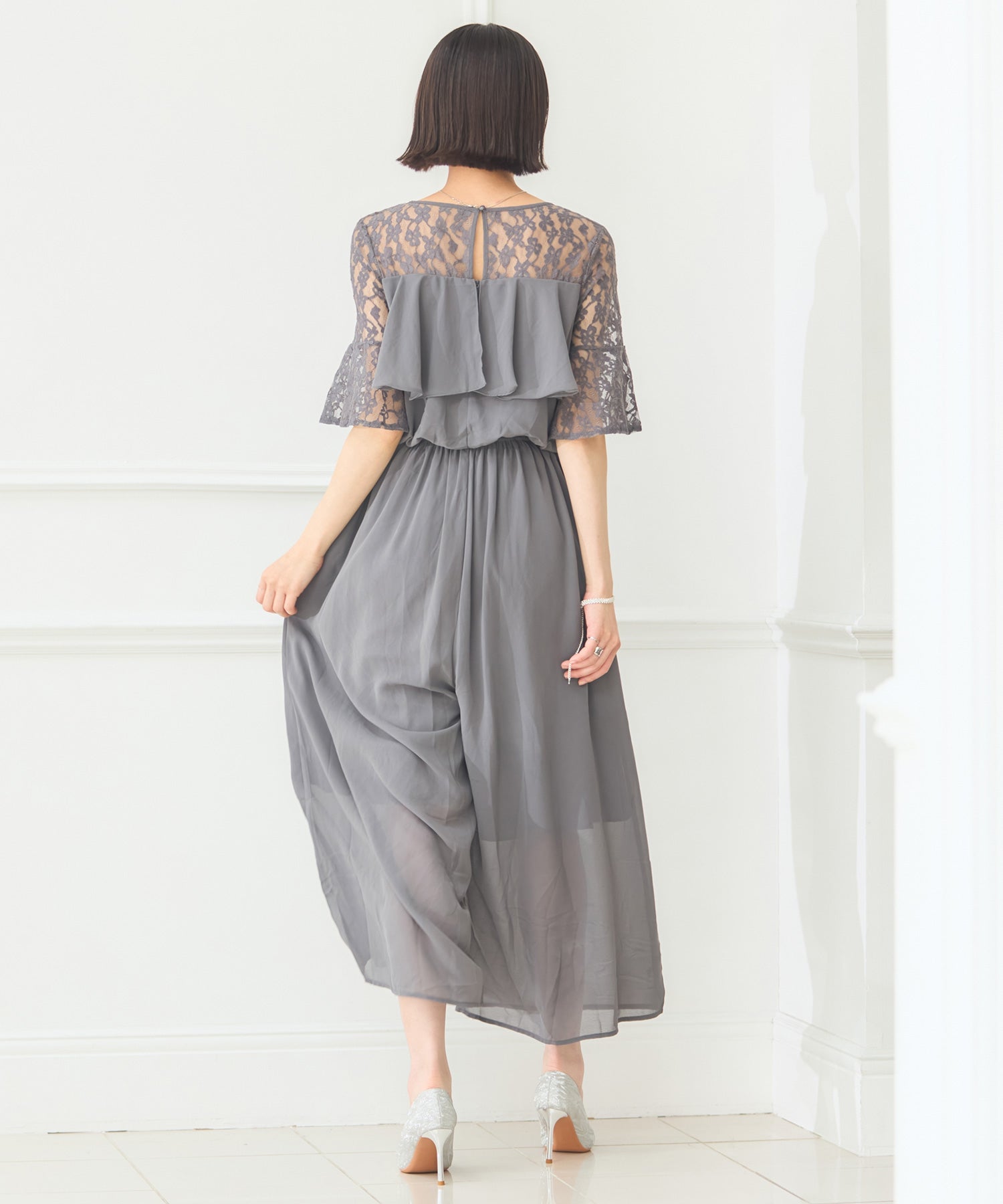 パーティー 結婚式 パンツドレス オールインワンdsh0108