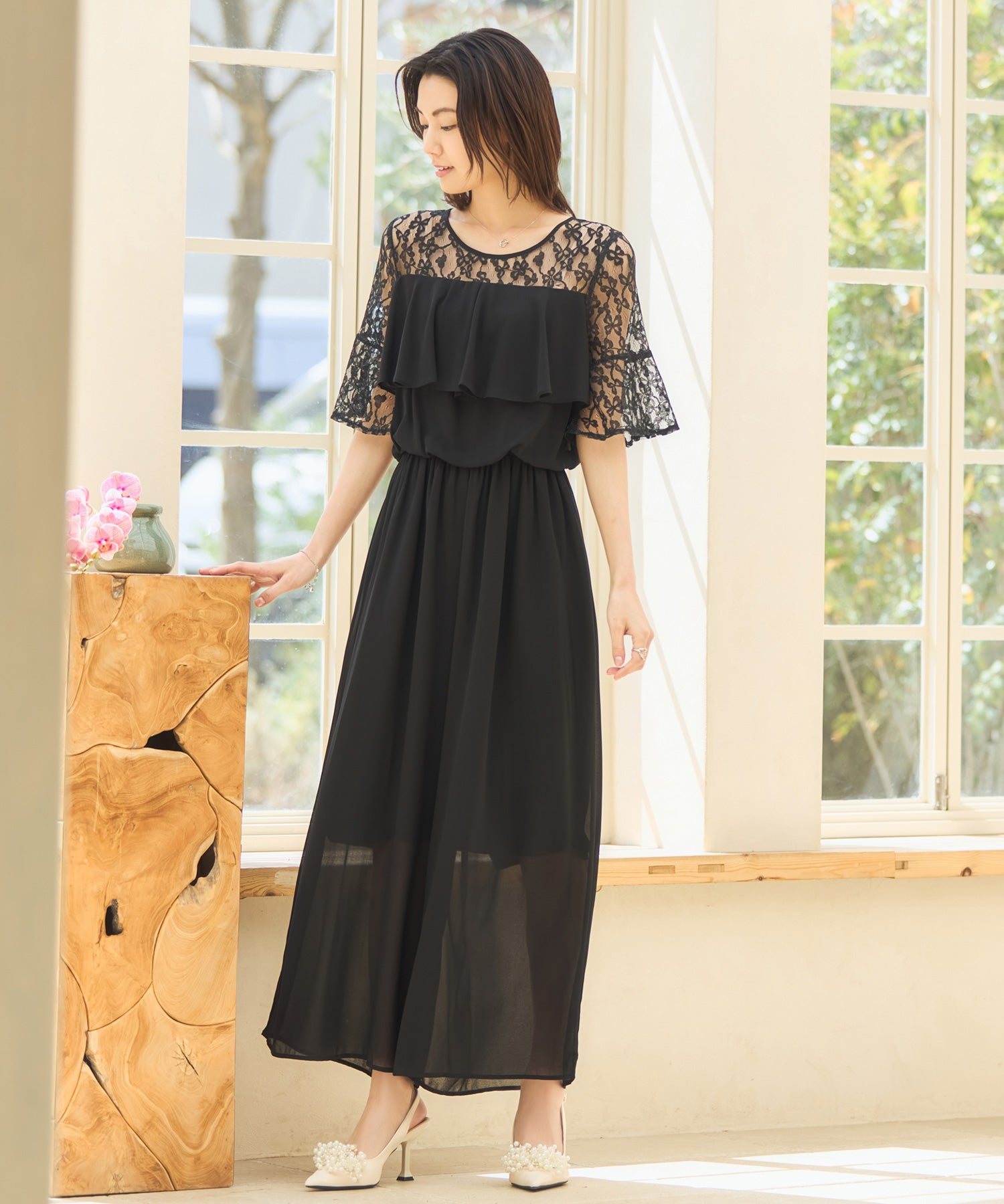 パーティー 結婚式 パンツドレス オールインワンdsh0108