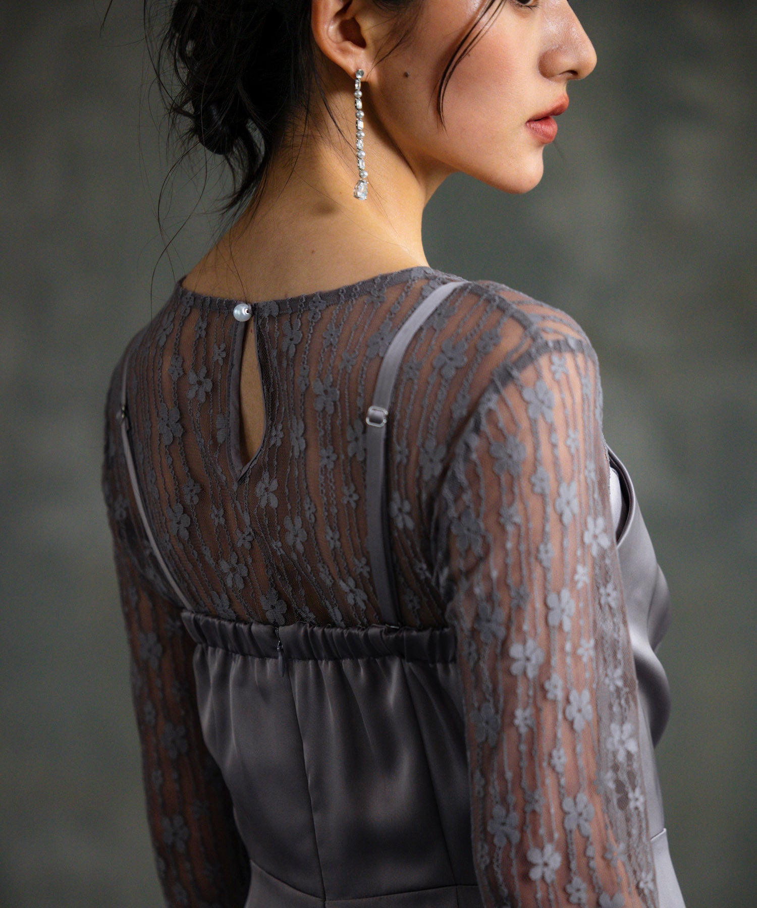 ドレス ワンピース トップス セット 結婚式dsh0129 アッシュ