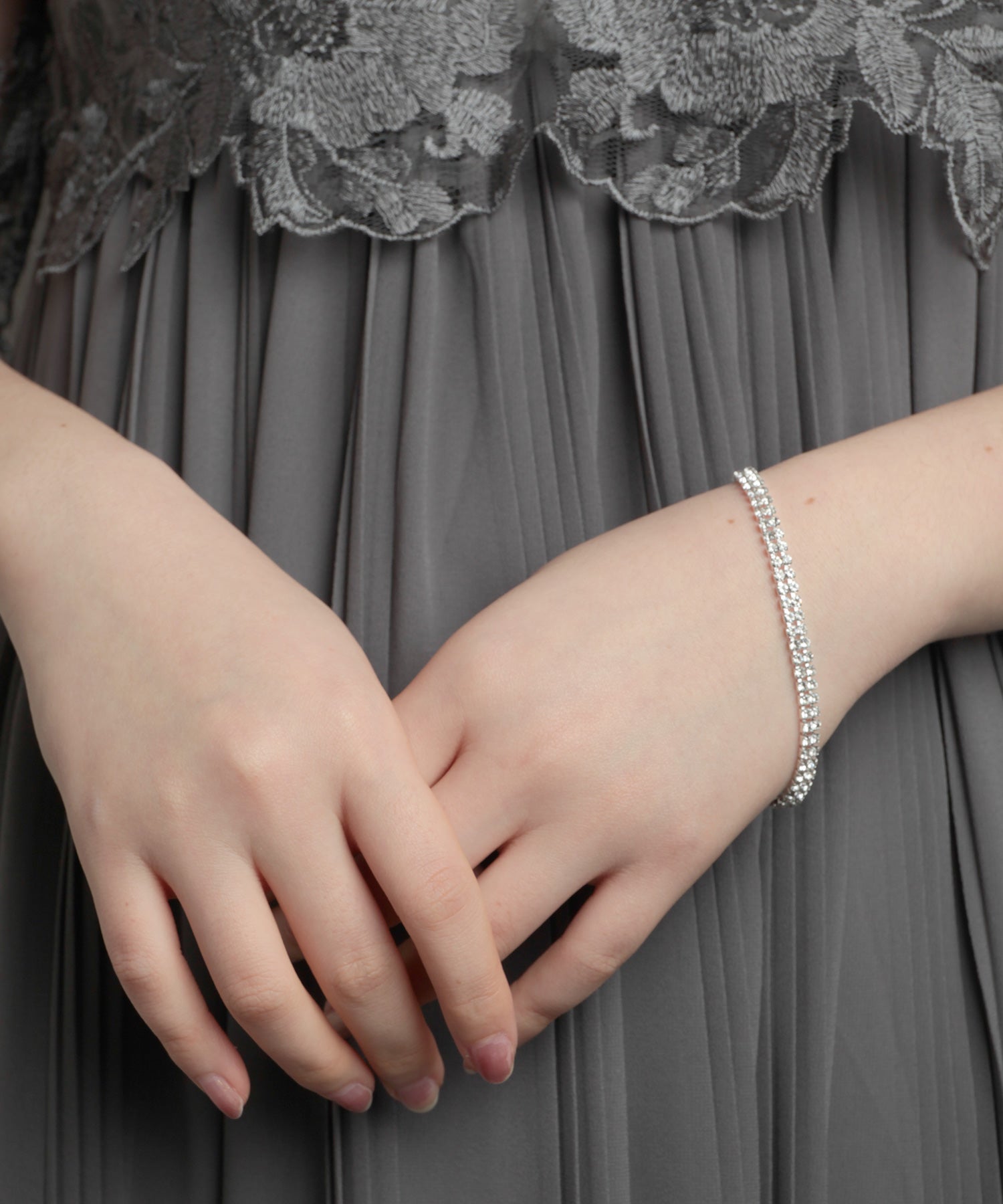 ネックレス ブレスレット ピアス 3点セットdsl0001 シルバー