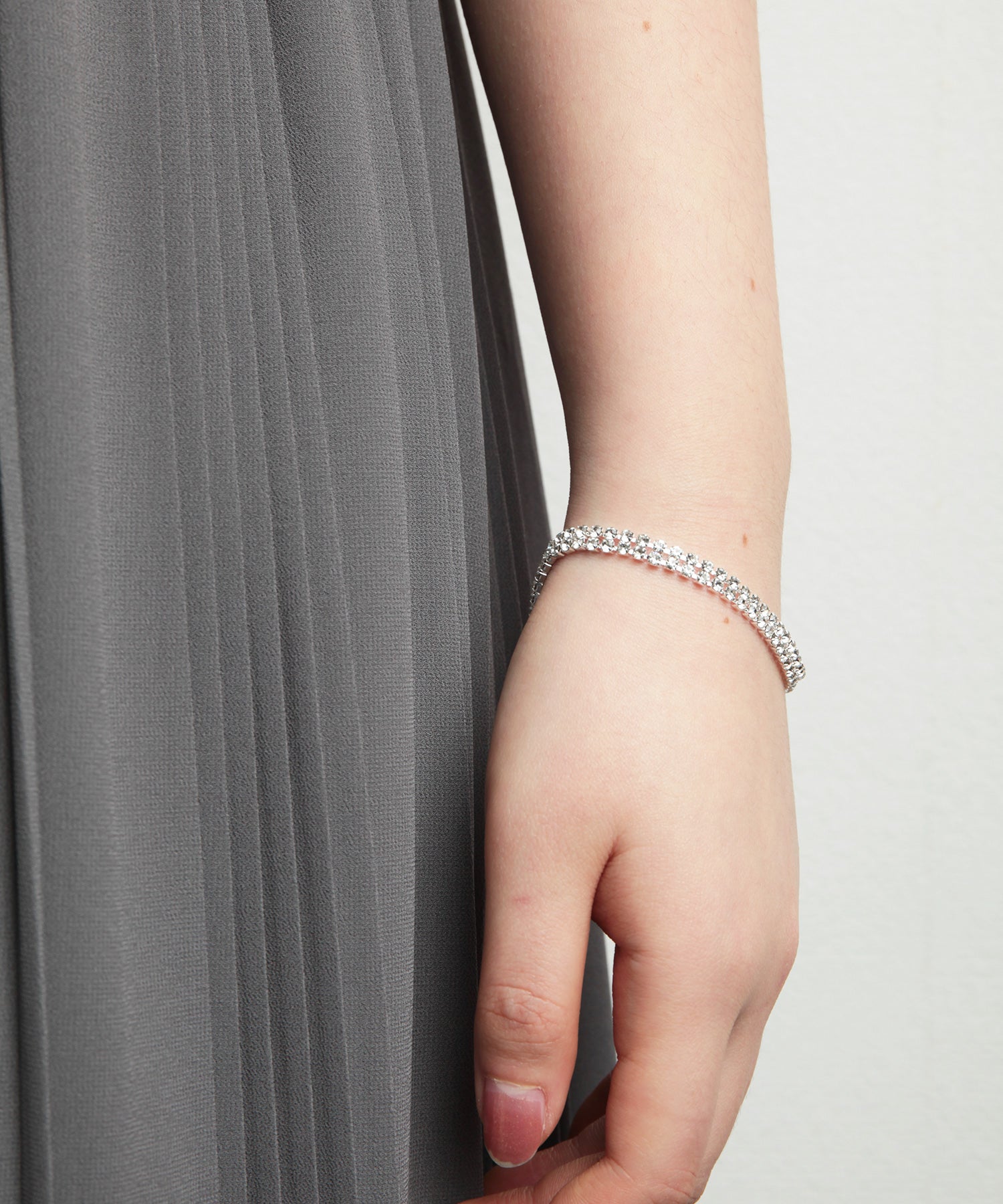 ネックレス ブレスレット ピアス 3点セットdsl0001 シルバー