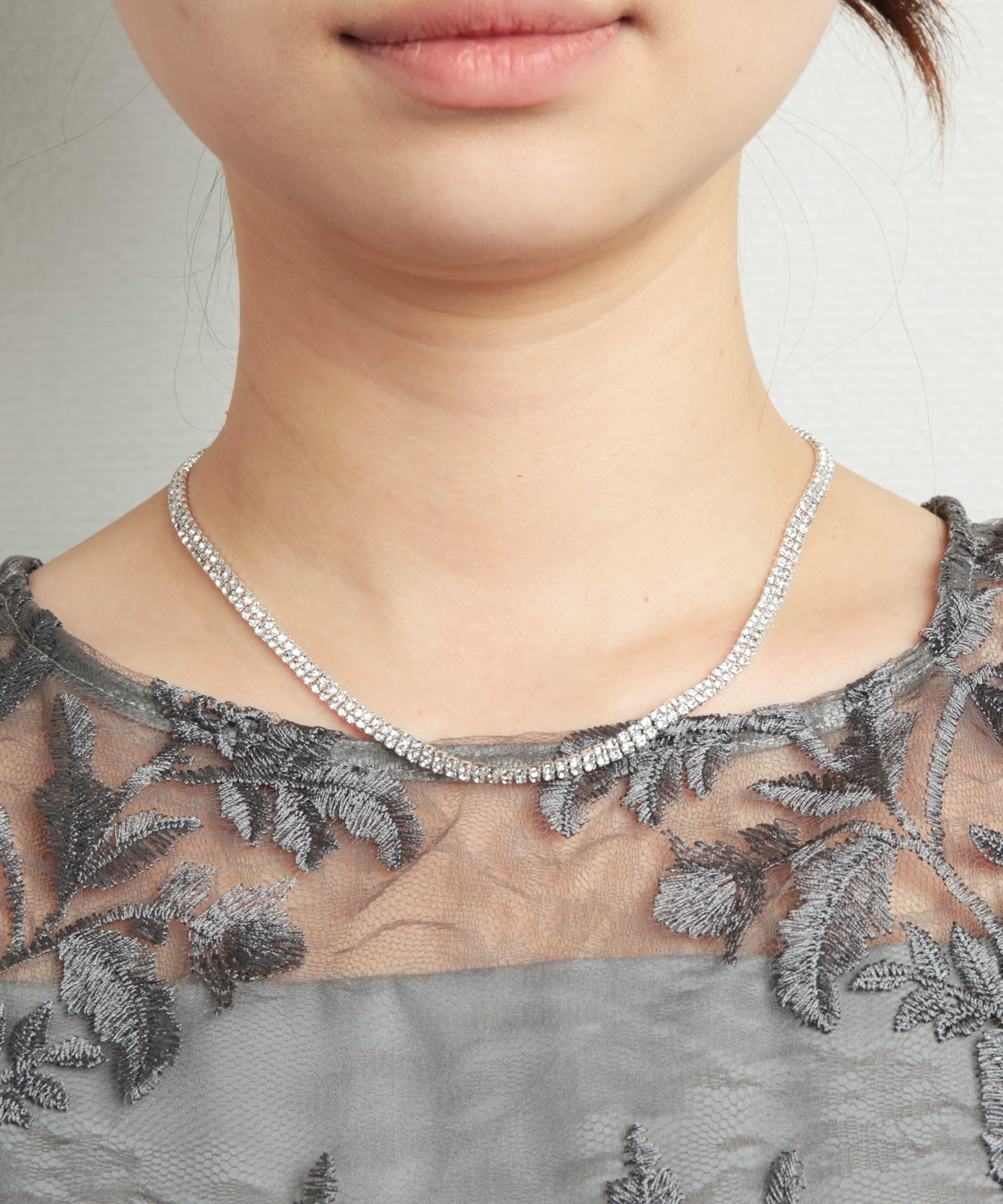 ネックレス ブレスレット ピアス 3点セットdsl0001 シルバー