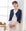 薄手シフォンパーティーボレロcy3391-l-navy