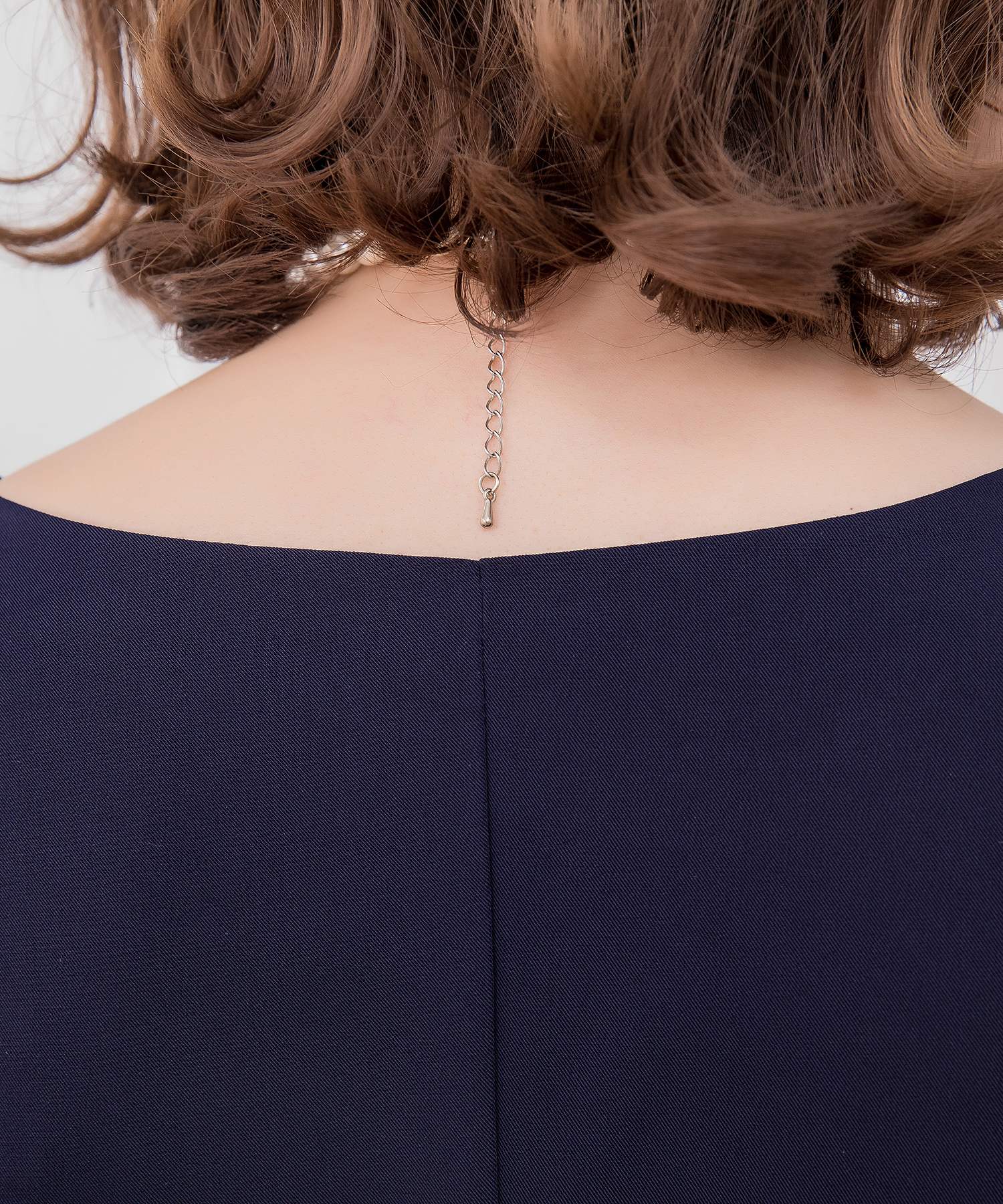 フレアロング丈結婚式ワンピースcy88315 ネイビー