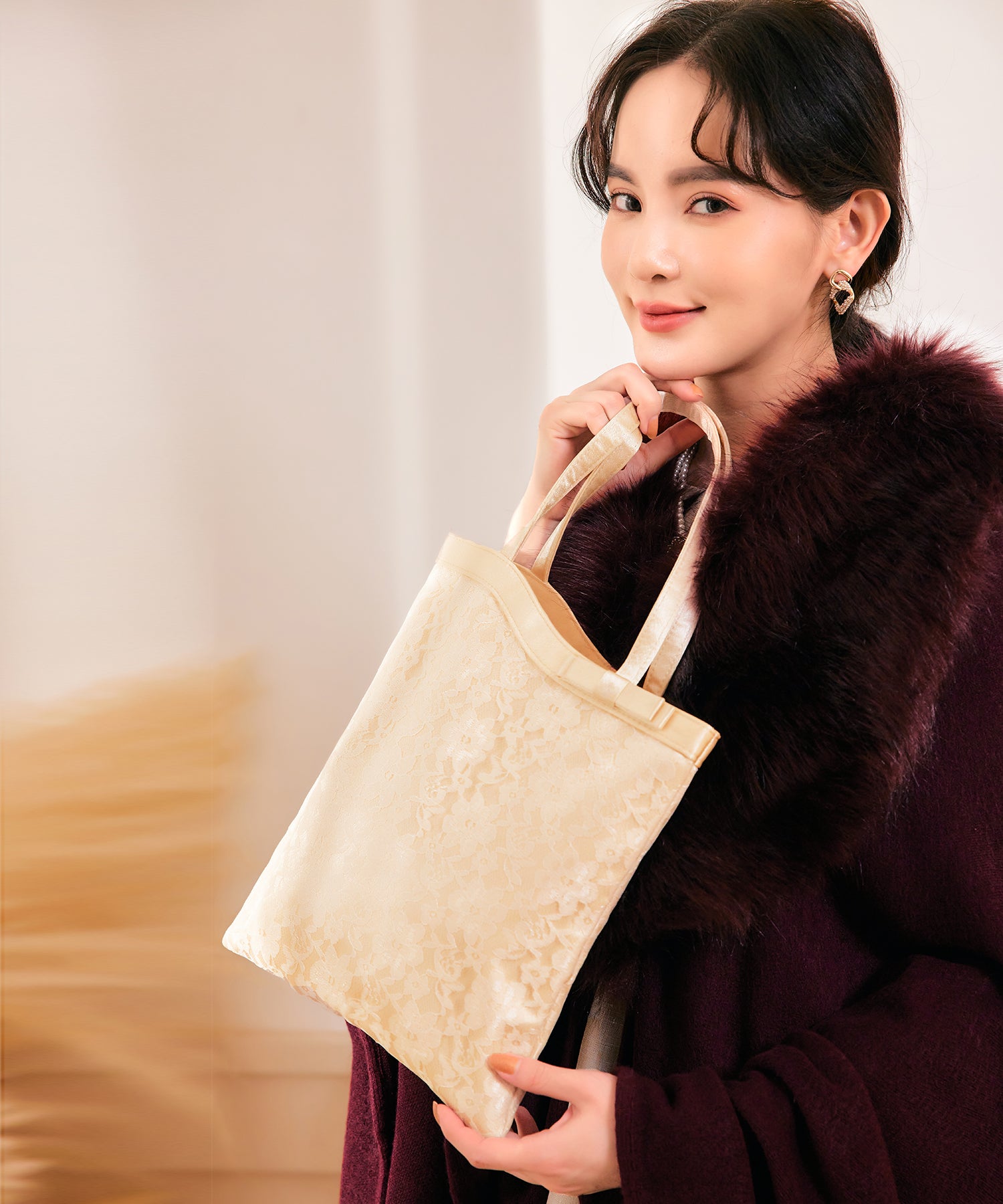 パーティーバッグ  結婚式 サブバッグcyb5595-101-14