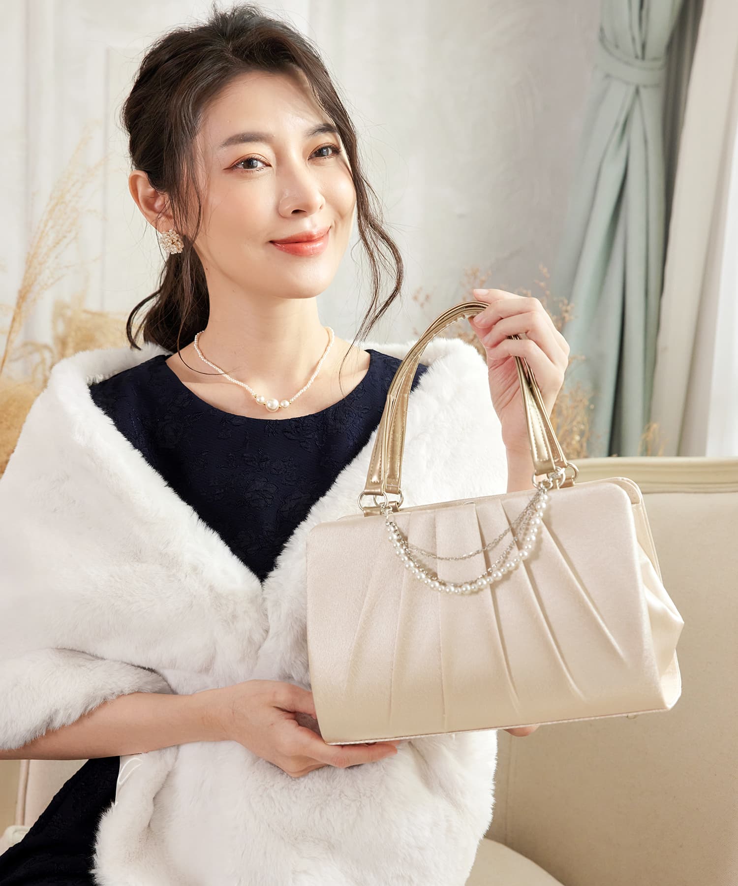 パーティーバッグ ハンドバッグ フォマールバッグcyb5601-101-366