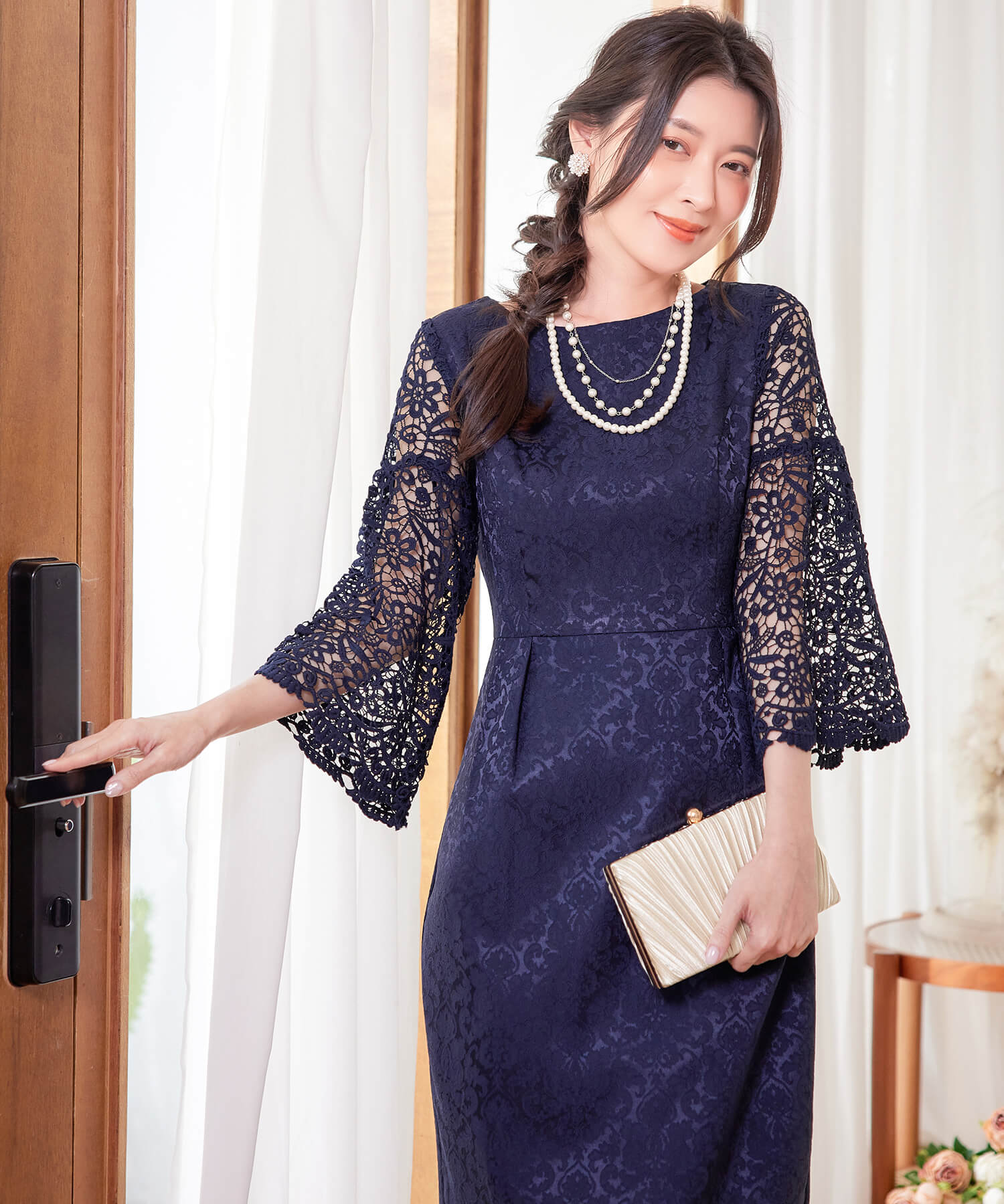 パーティーバッグ サテンバッグ 結婚式 フォーマルcyb5606