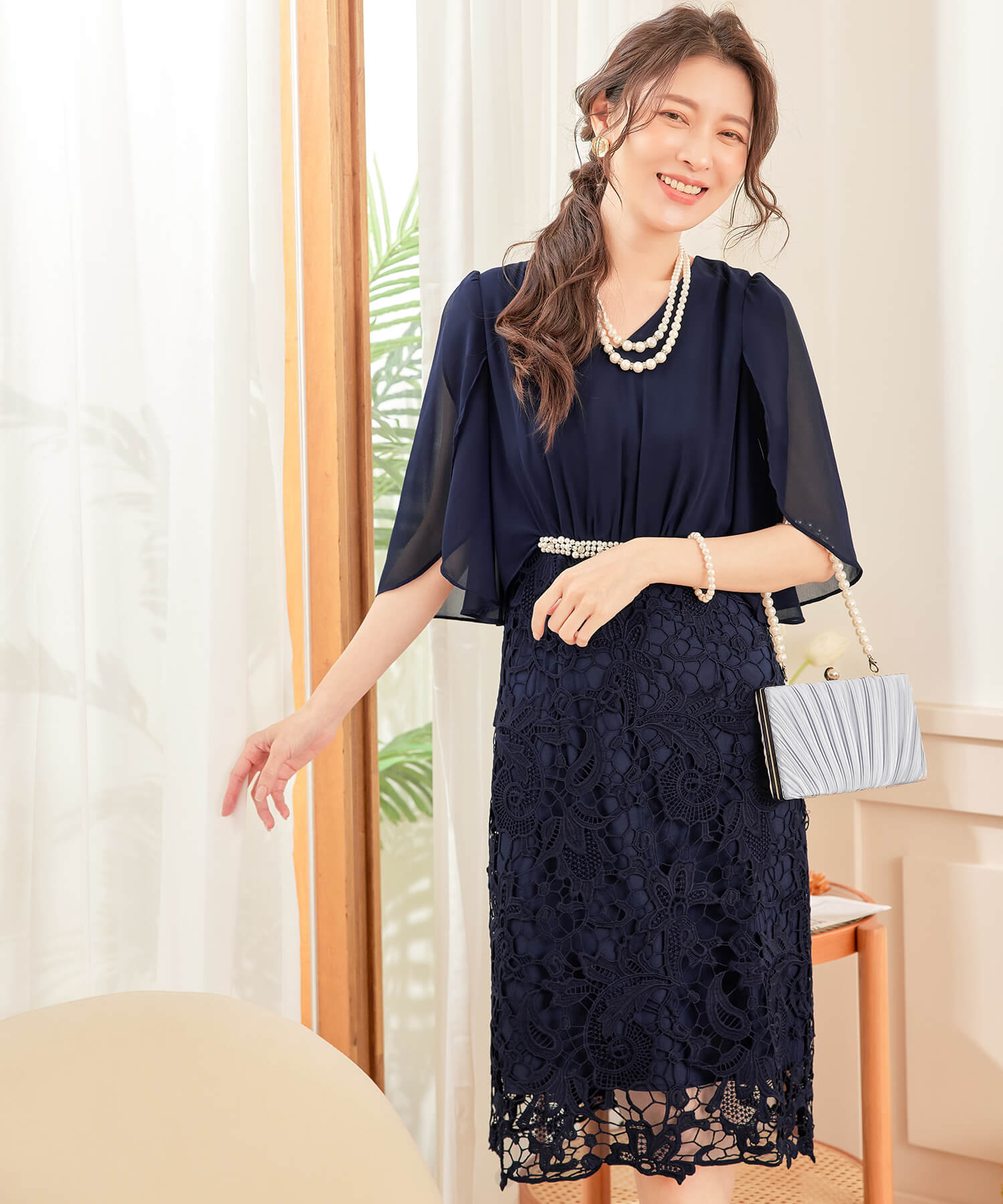 パーティーバッグ サテンバッグ 結婚式 フォーマルcyb5606