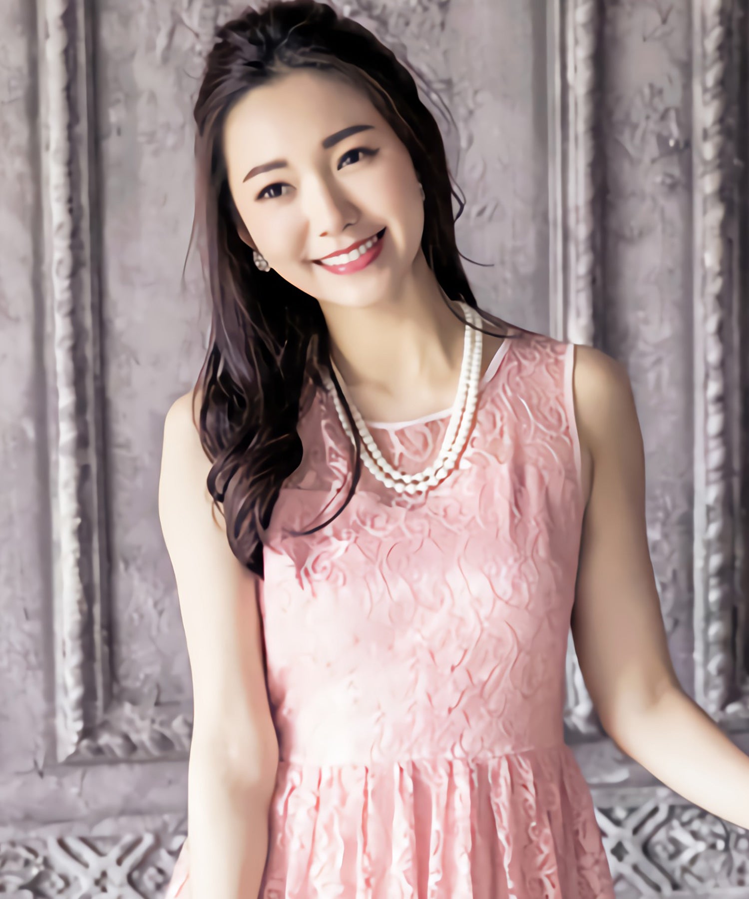 ネックレス レディース ショート パール パーティー 結婚式cyl019-101-1