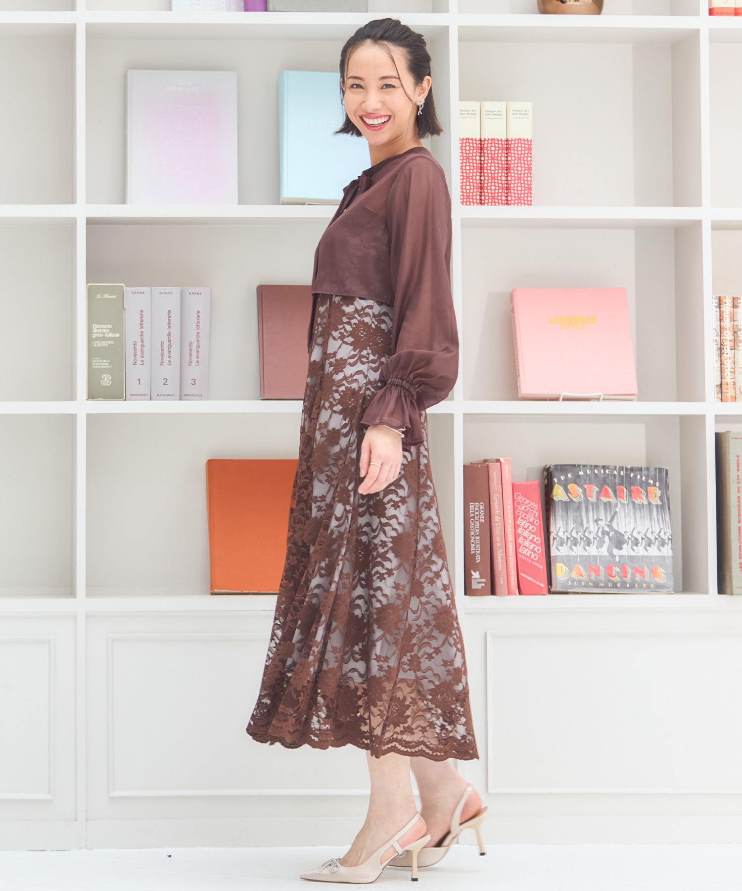 ブラウス ノースリーブワンピース 結婚式dsz0104