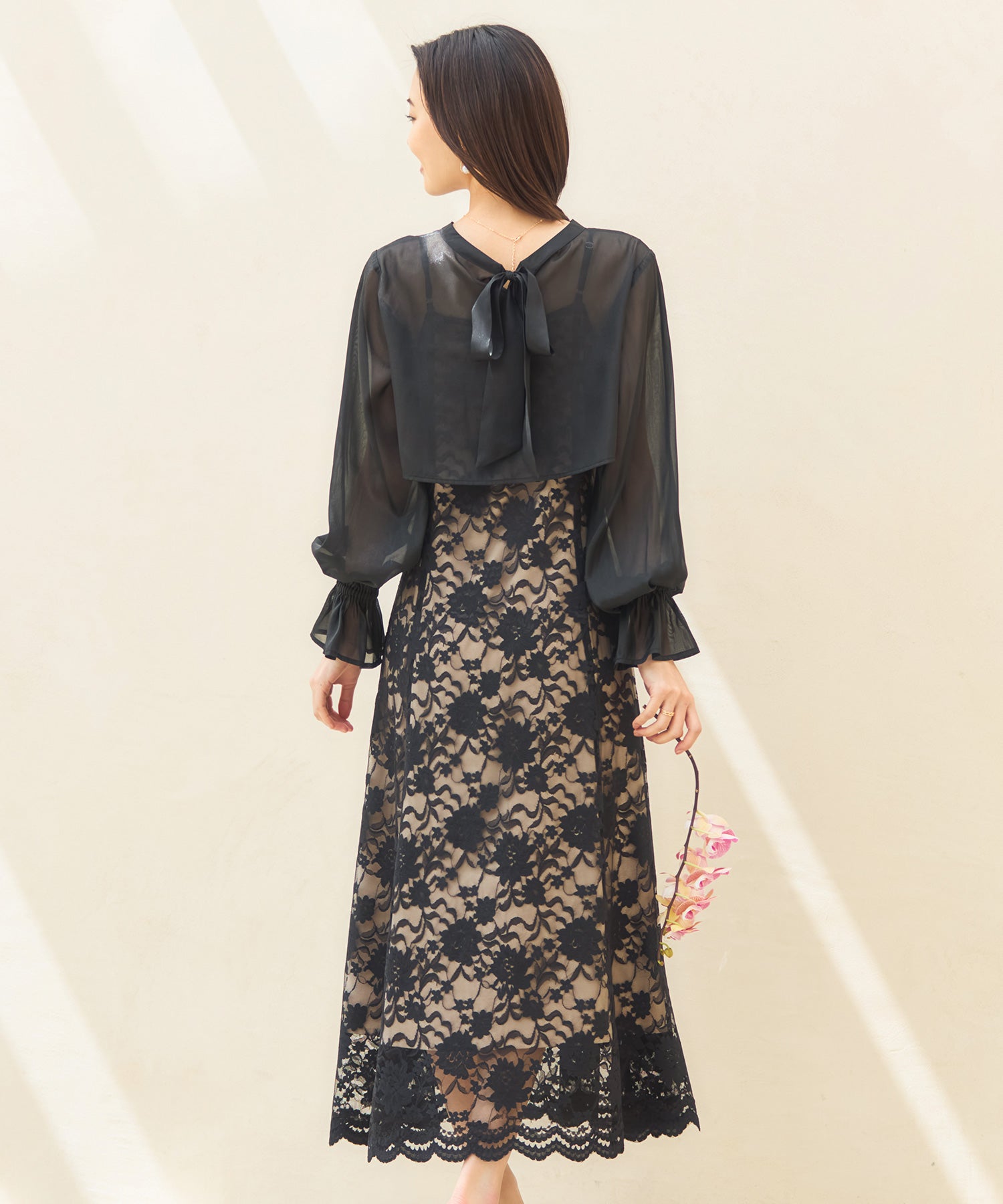 ブラウス ノースリーブワンピース 結婚式dsz0104