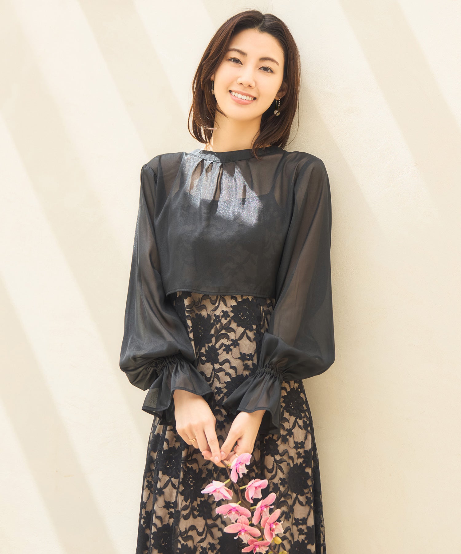 ブラウス ノースリーブワンピース 結婚式dsz0104