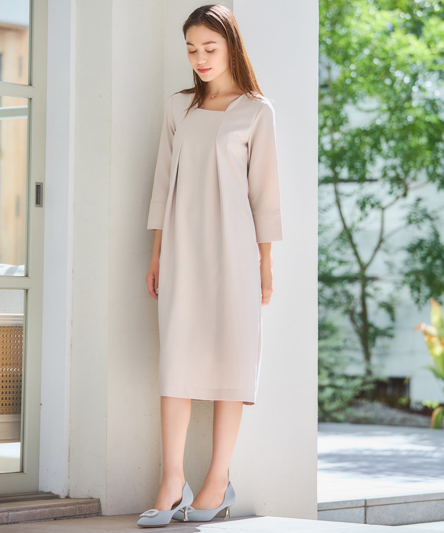 ワンピース フォーマルワンピース 結婚式 オケージョン dsz0119