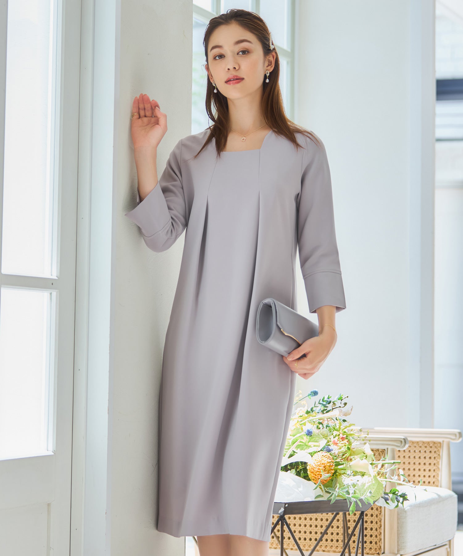 ワンピース フォーマルワンピース 結婚式 オケージョン dsz0119-102-3