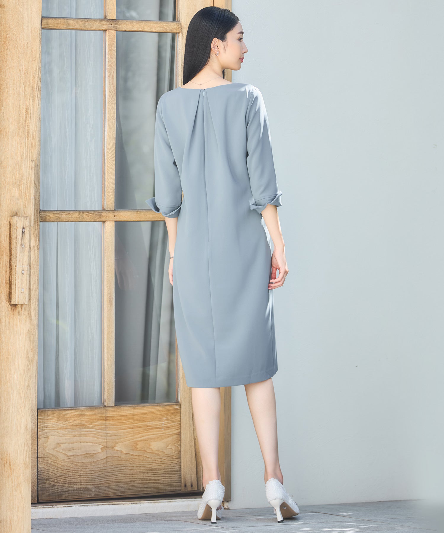 ワンピース フォーマルワンピース 結婚式 オケージョン dsz0119