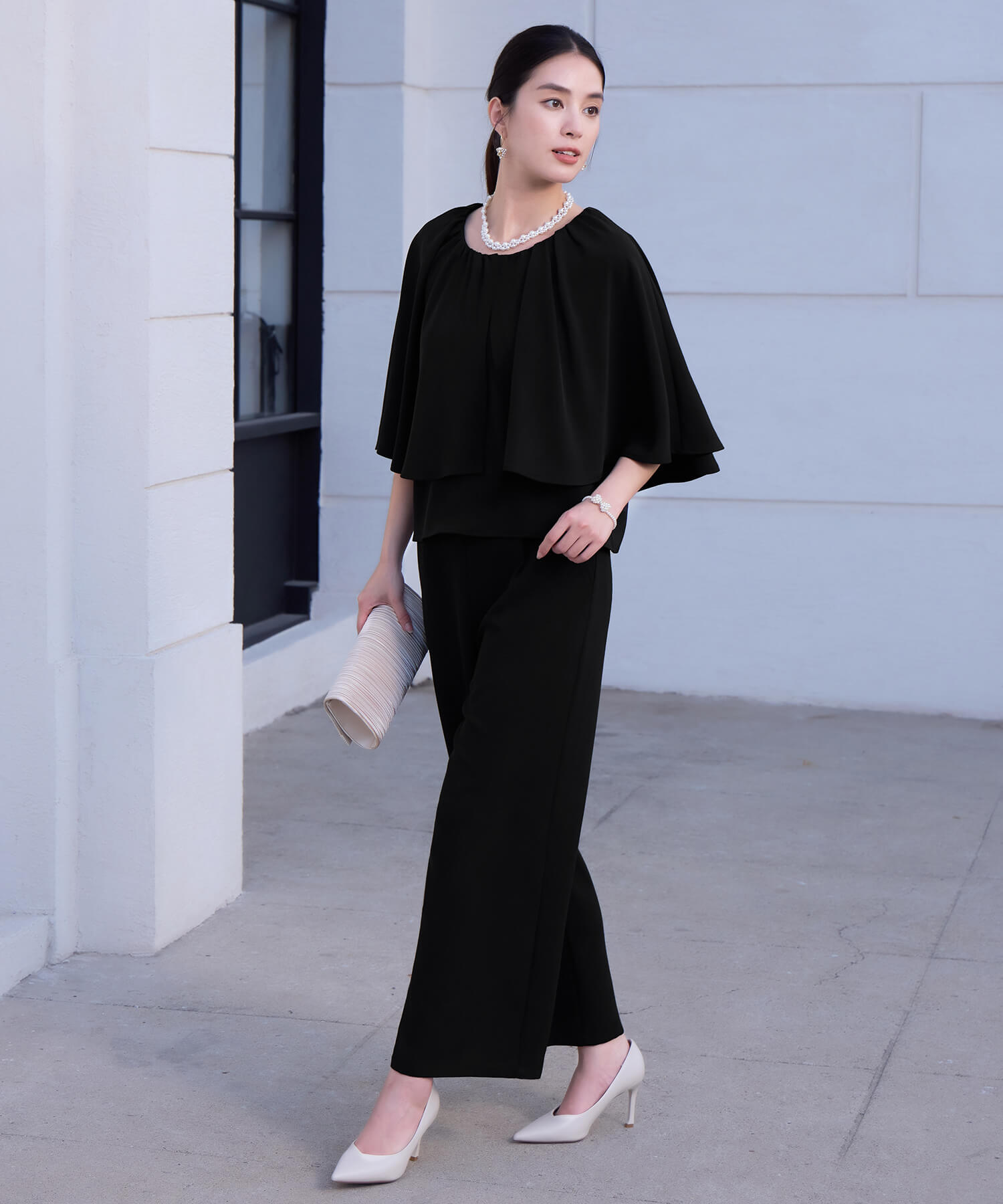 楽ちん×きれい見えの上下セットcy88631-103-8