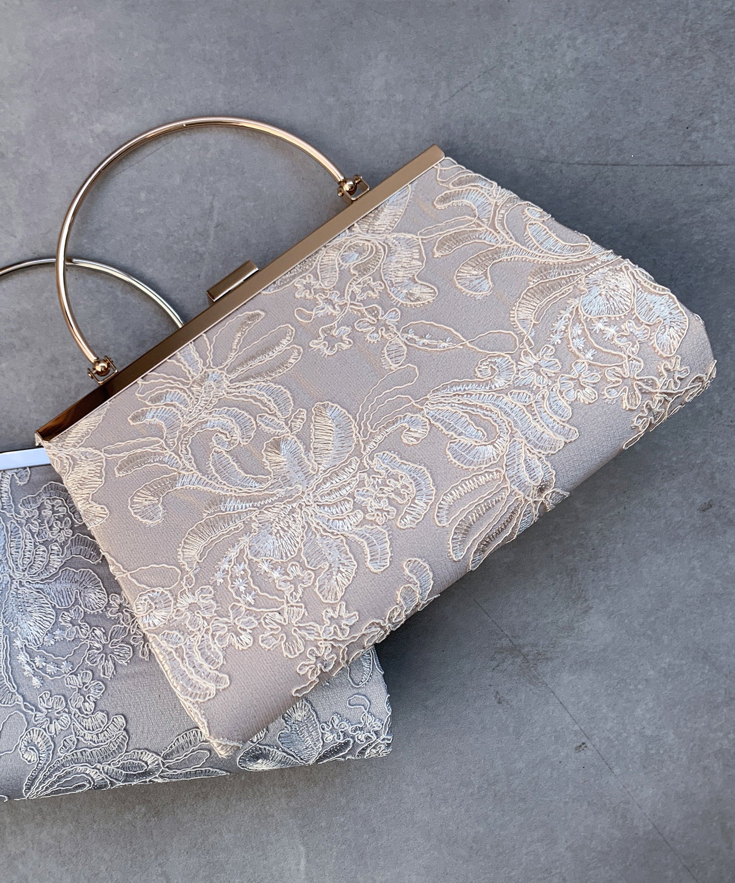 レース パーティーバッグ 2WAYdsb0016 シャンパン