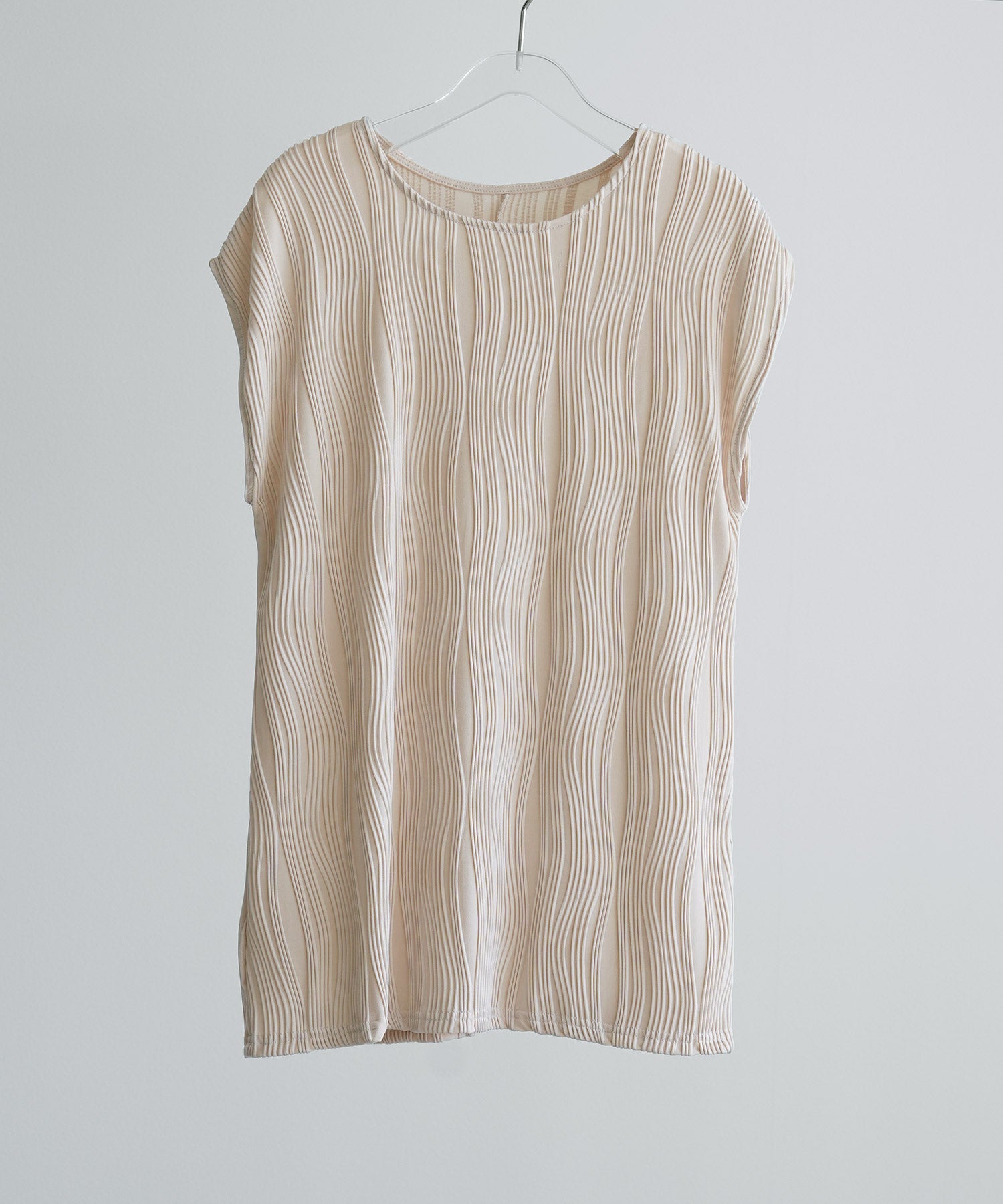 カットソーセットアップ パンツドレスdsrb1259 アイボリー