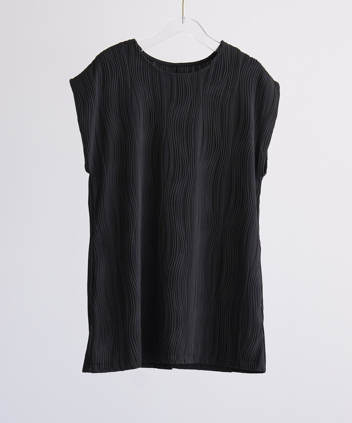 カットソーセットアップ パンツドレスdsrb1259 ブラック