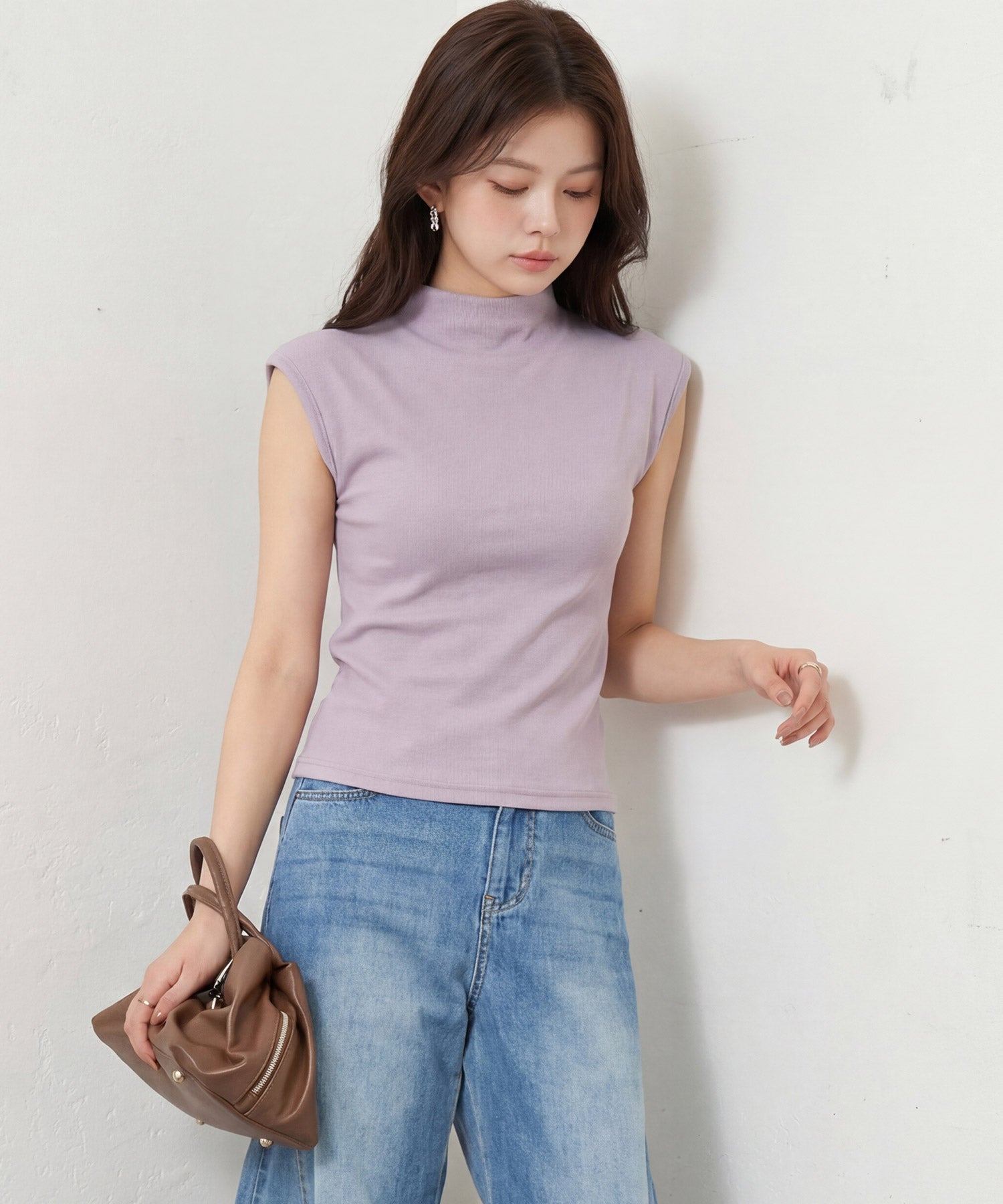 リブカットソー リブ編みT レディースdsrb3000-103-15