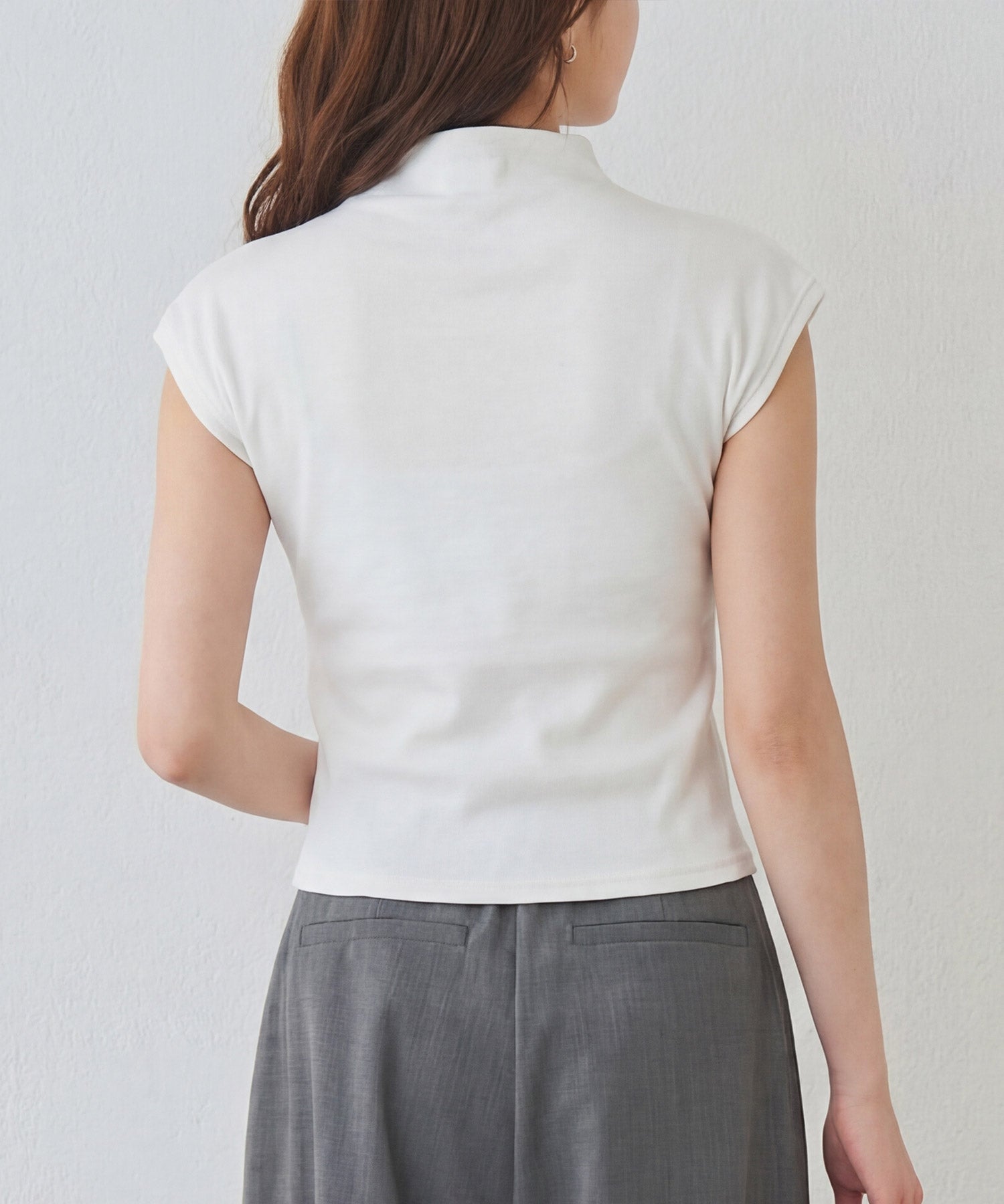 リブカットソー リブ編みT レディースdsrb3000 アイボリー