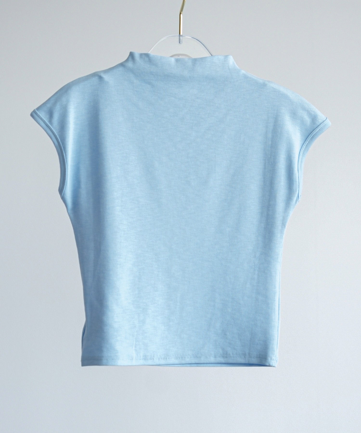 リブカットソー リブ編みT レディースdsrb3000 ブルー