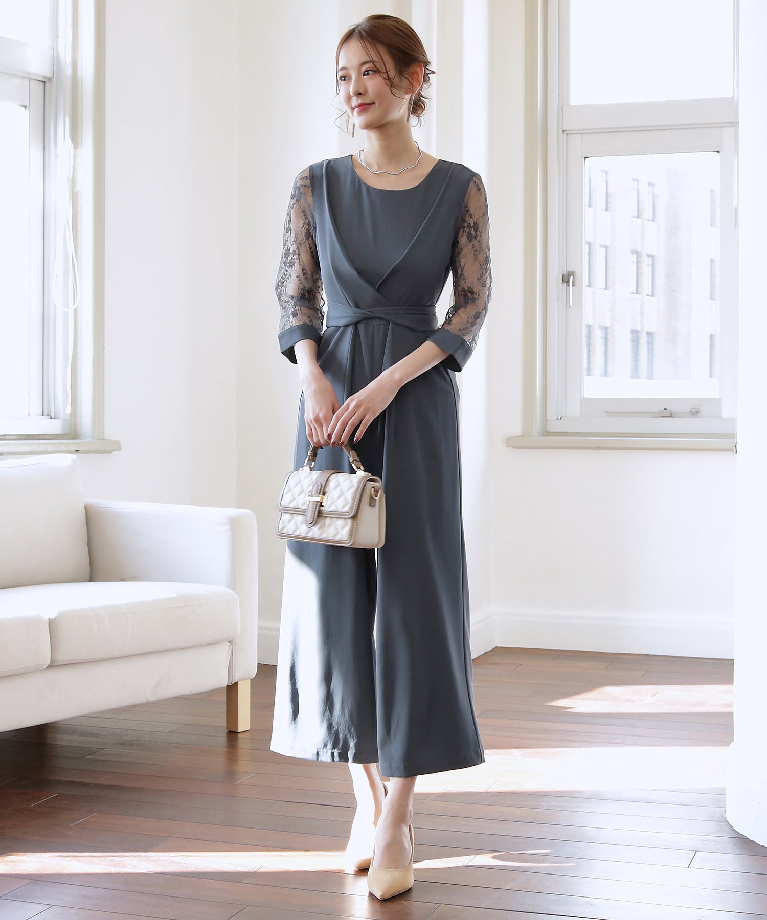 【DRESS PLUS】オールインワン ブラック Mサイズ　結婚式　ドレス all – [公式]DRESS+ | ドレスプラス