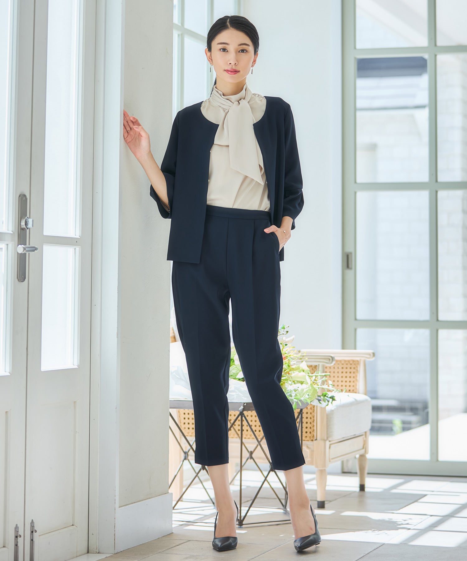 ブルックスブラザーズ レディース スーツ セットアップ セットアップ レディーススーツ ジャケットdsz0124 ネイビー – [公式