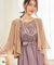 7分丈薄手シフォンパーティボレロcy88111-s-beige