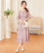 ワンピース ドレス 総レース ミモレ丈 結婚式cy88590-102-240