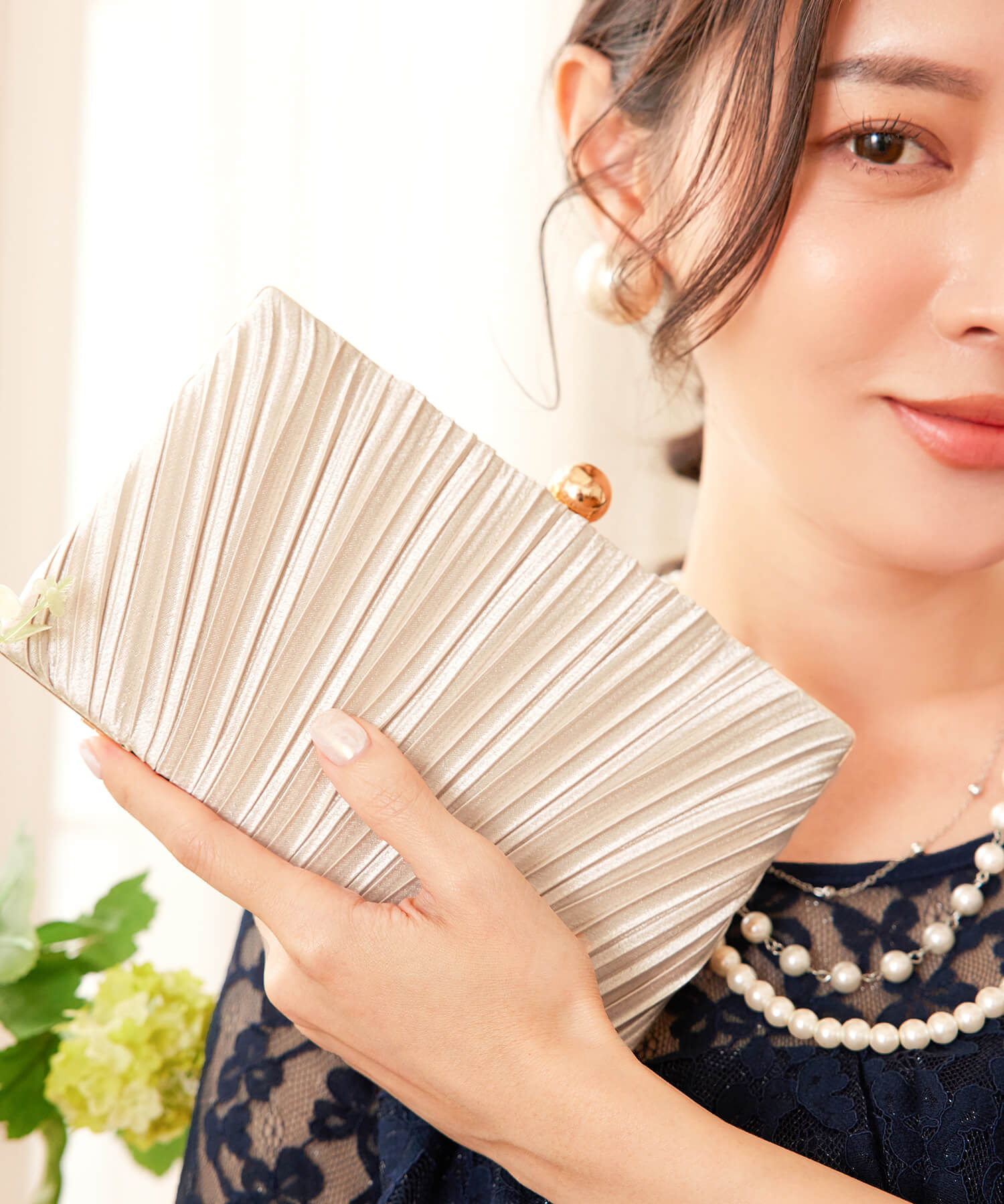 パーティーバッグ サテンバッグ 結婚式 フォーマルcyb5606
