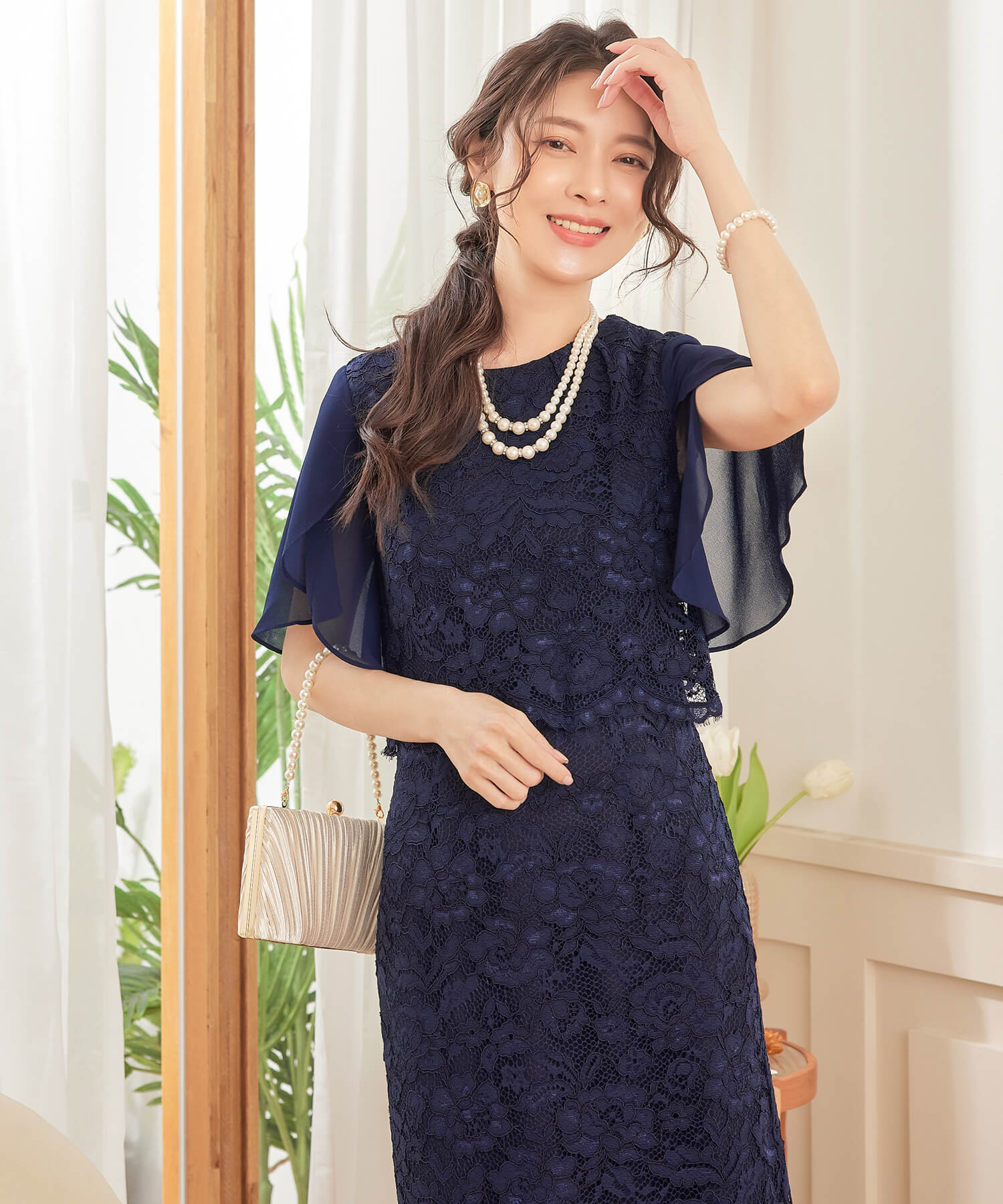 パーティーバッグ サテンバッグ 結婚式 フォーマルcyb5606