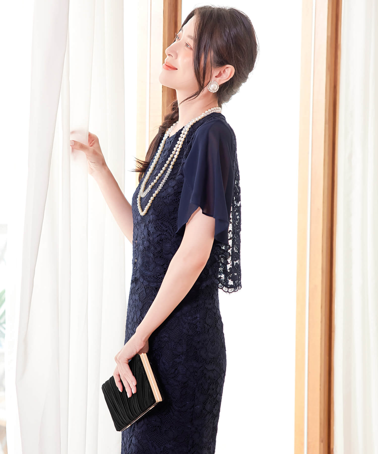 パーティーバッグ サテンバッグ 結婚式 フォーマルcyb5606