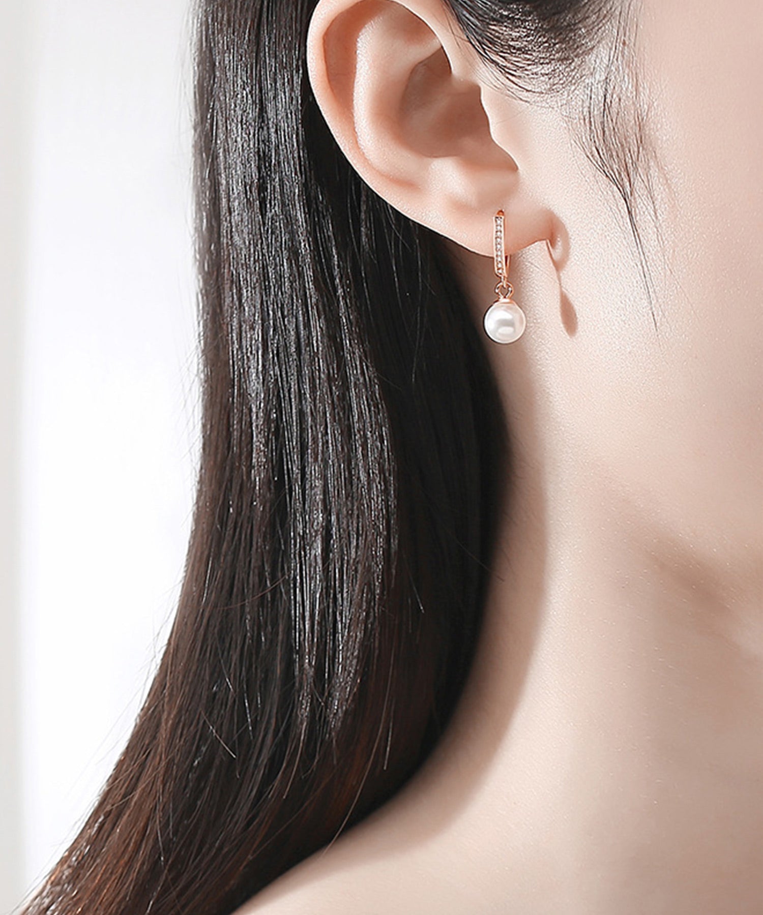 パールピアス フープ 金属アレルギー対応 金属アレルギー S925dsp0023-101-181