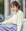 ブラウス シャツ 長袖 異素材ドッキング レース レディースdsy0086-104-366