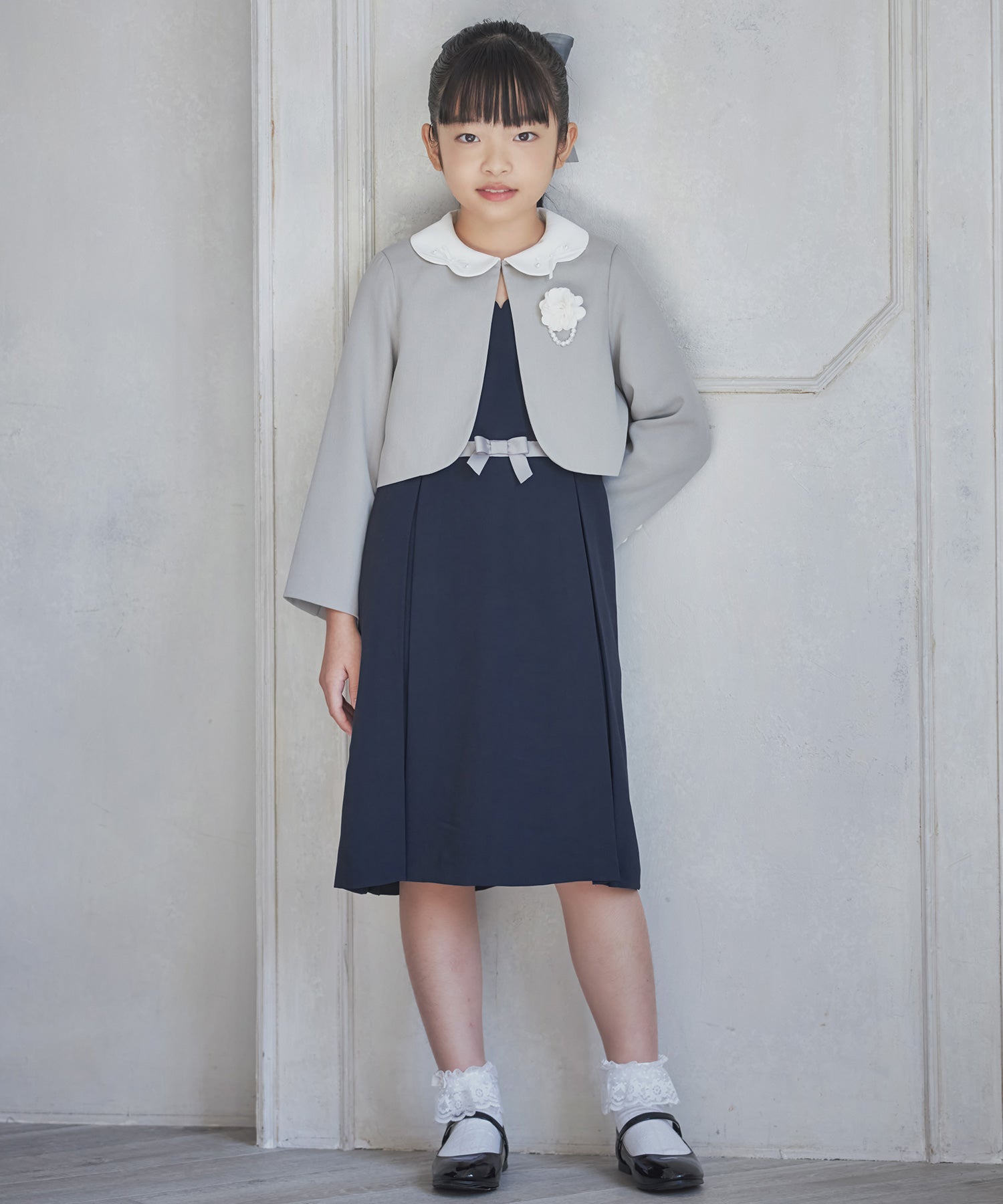 キッズフォーマル 女児 女の子 キッズワンピース ジャケット 入学式 卒園式 発表会 結婚式 披露宴dsz0021-104-18